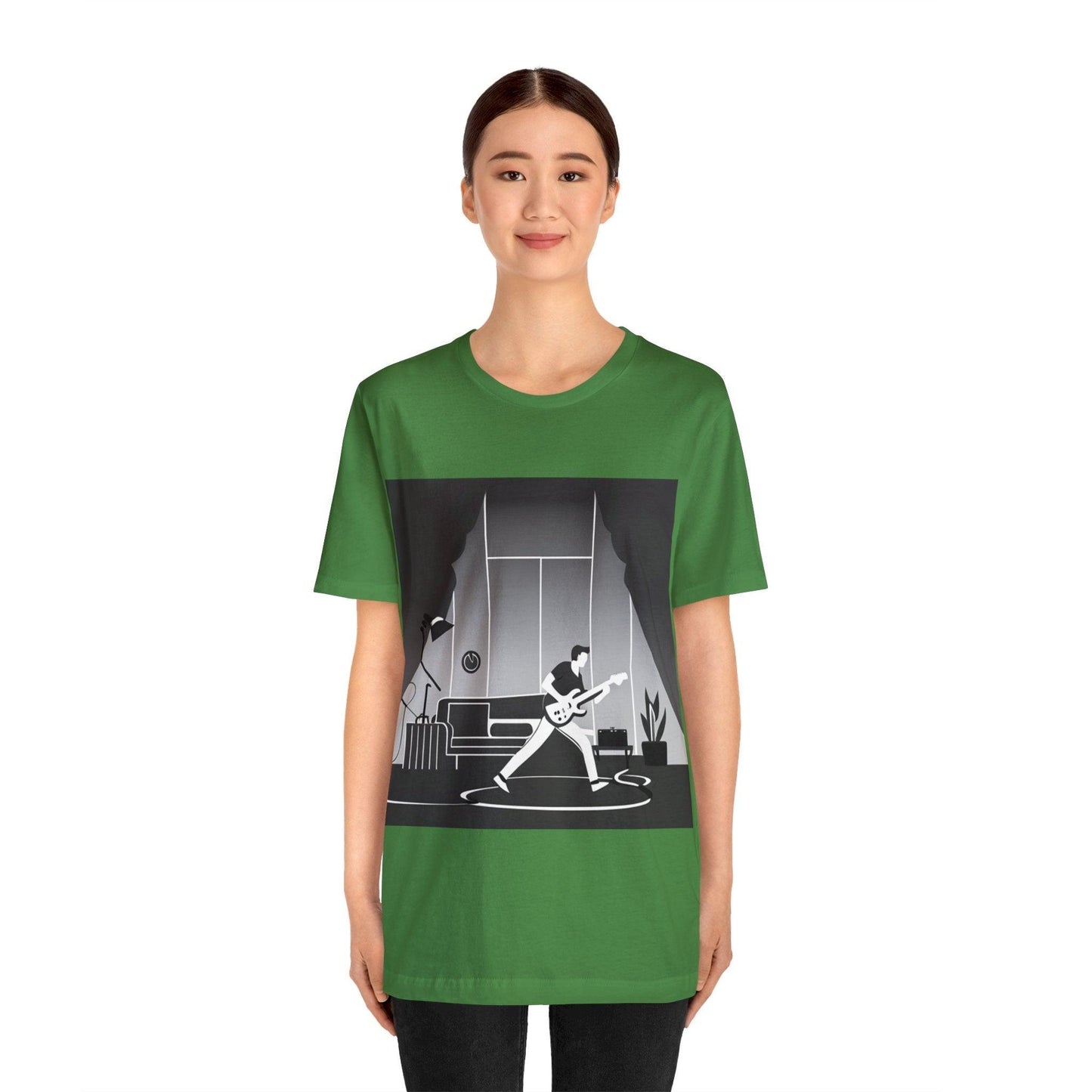 Living Room Jam Unisex Jersey Short Sleeve Tee - Lizard Vigilante