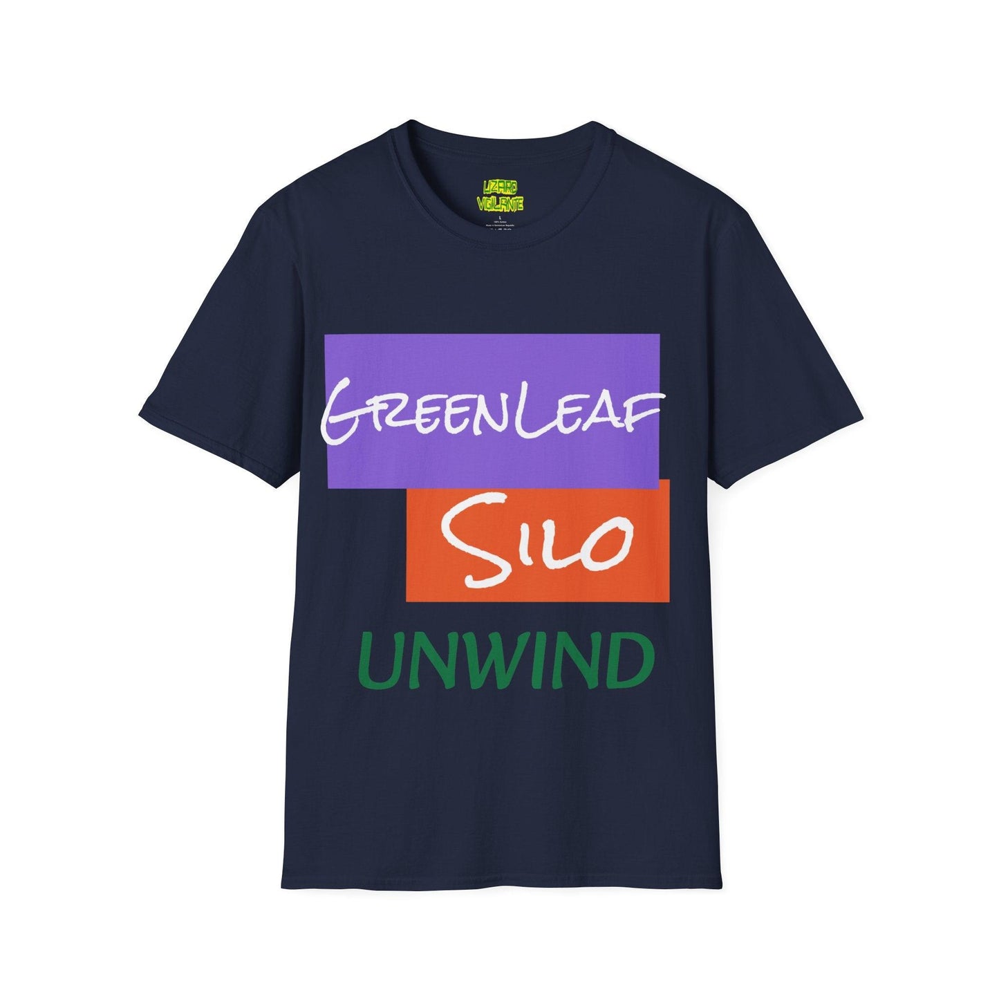 GreenLeaf Silo Unisex Softstyle T-Shirt / Unfamous Band Tee - Lizard Vigilante