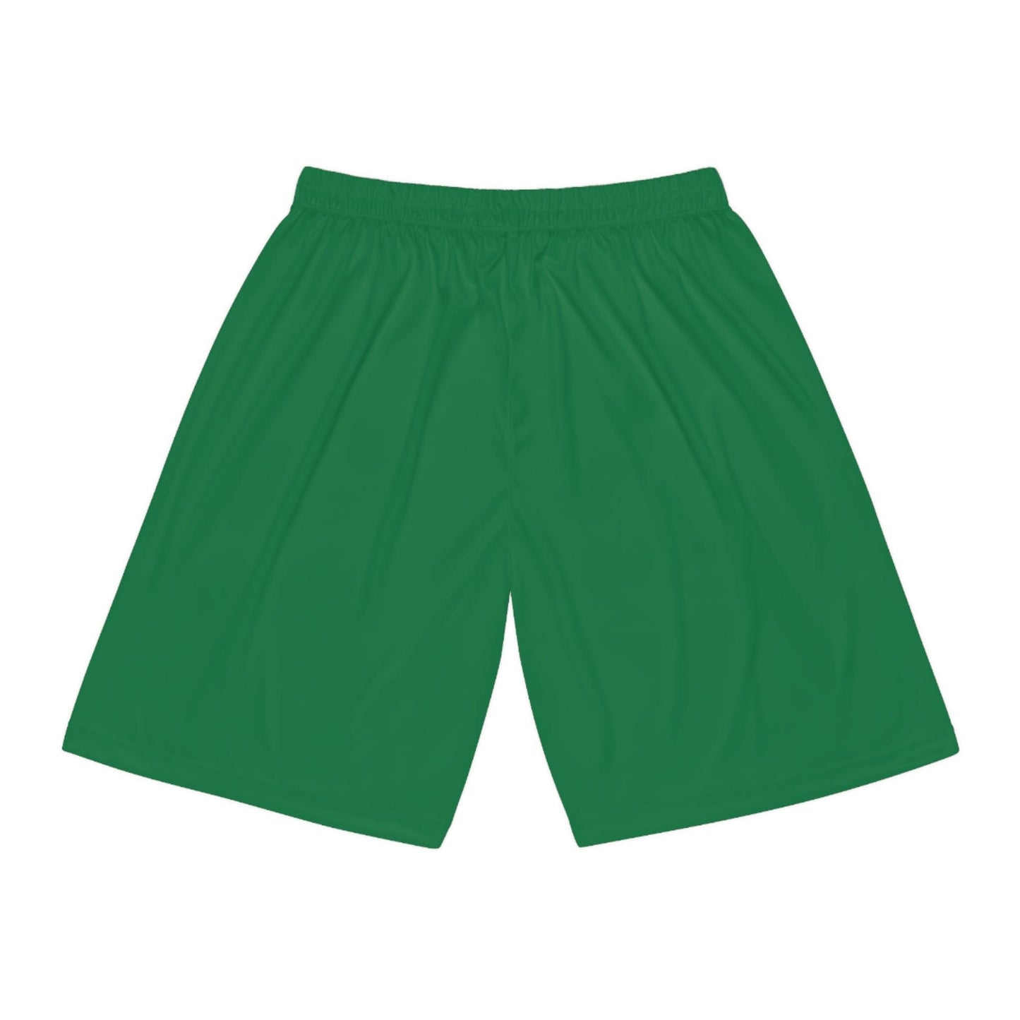 Basketball Shorts - Green - Lizard Vigilante