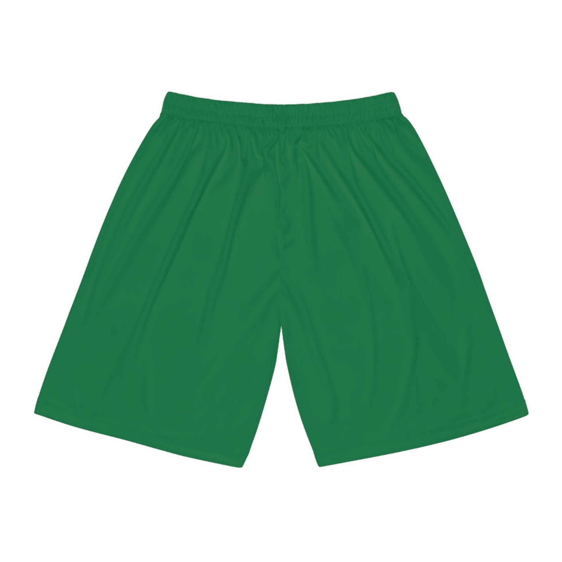 Basketball Shorts - Green - Lizard Vigilante