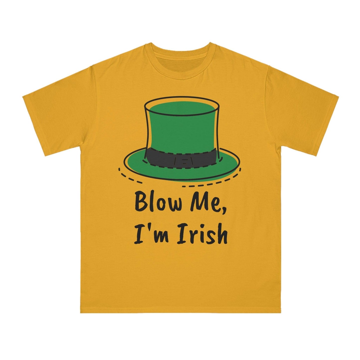 Blow Me, I'm Irish Organic Unisex Classic T-Shirt - Lizard Vigilante