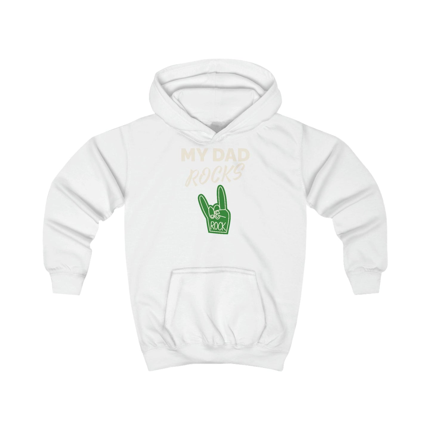 My Dad Rocks Kids Hoodie - Lizard Vigilante