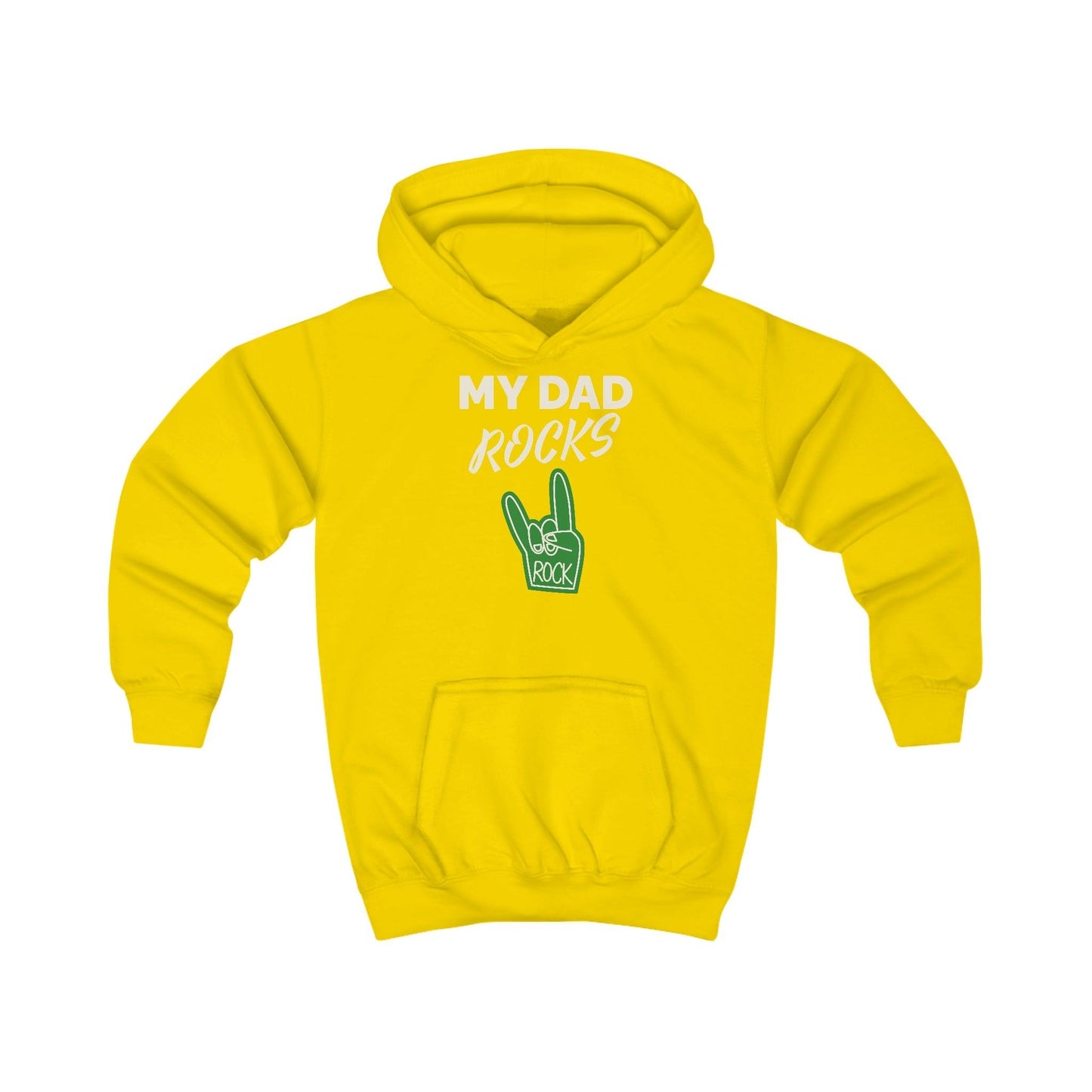 My Dad Rocks Kids Hoodie - Lizard Vigilante