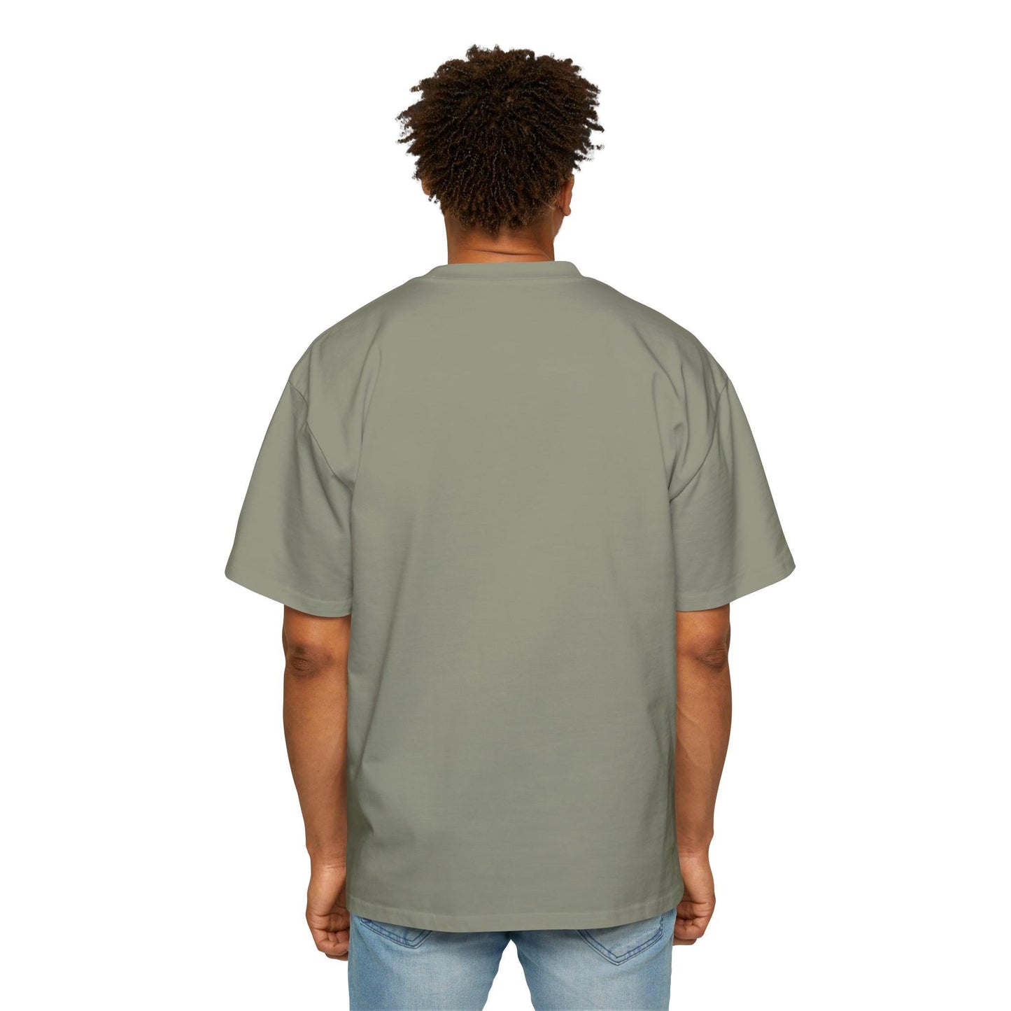 Skull Cracks Men's Heavy Oversized Tee - Lizard Vigilante