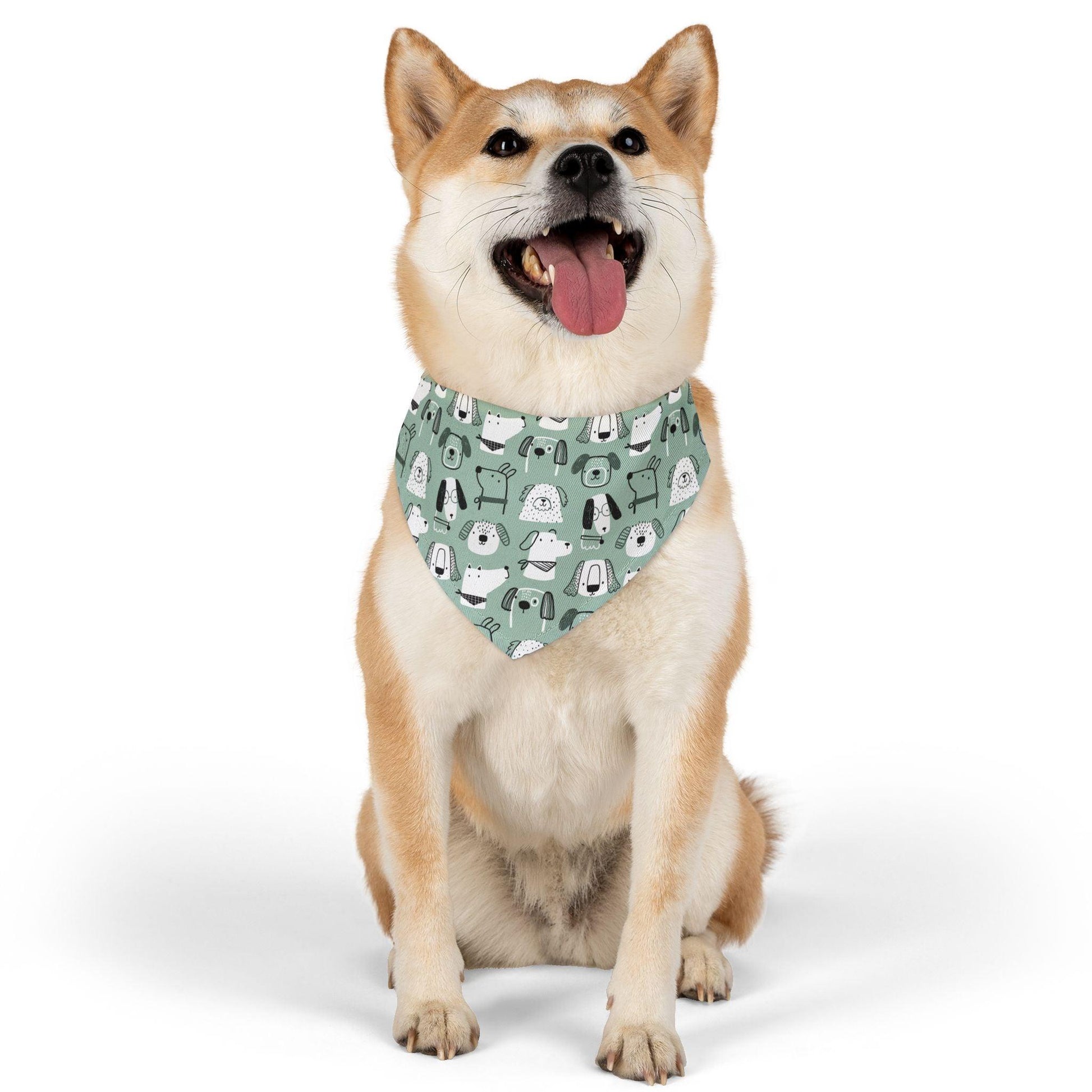 Illustrated Doggers Pet Bandana Collar - Premium Pets from Printify - Just $26.89! Shop now at Lizard Vigilante