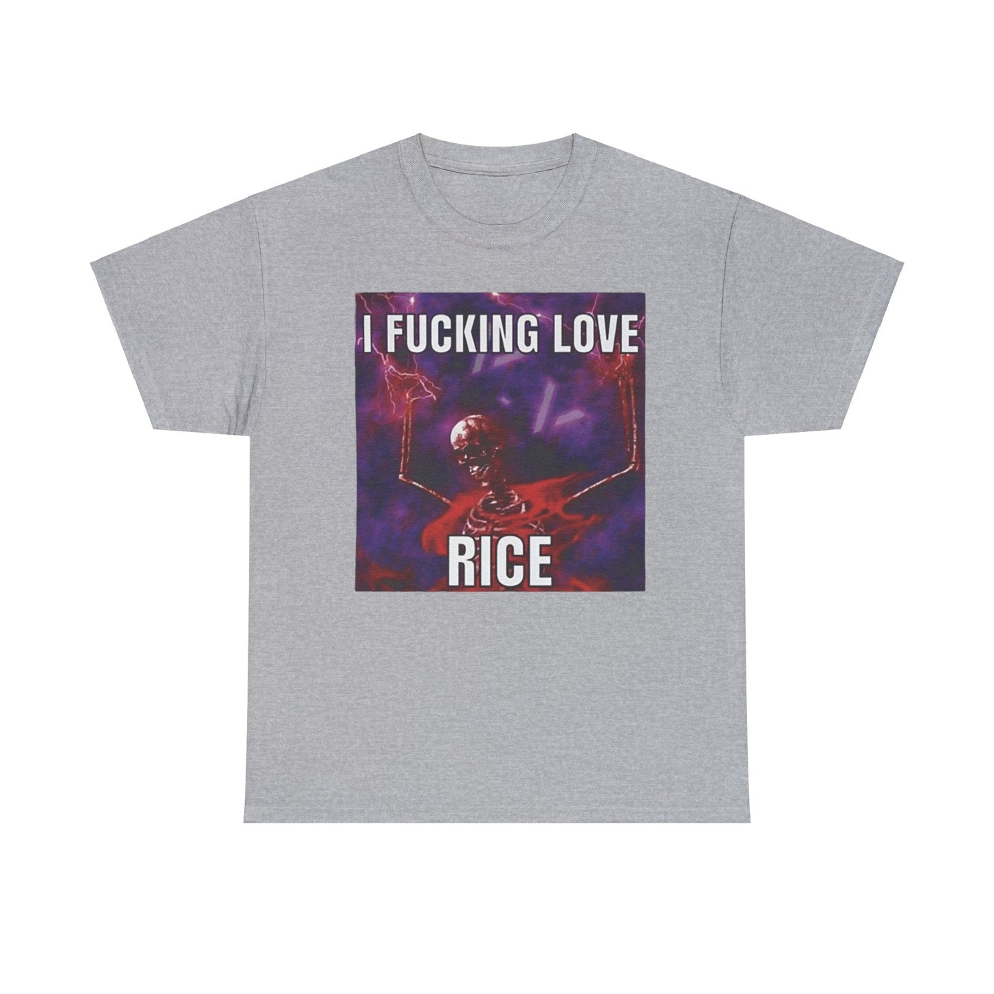 I Fucking Love Rice Meme Shirt – Funny Food Humor T-Shirt