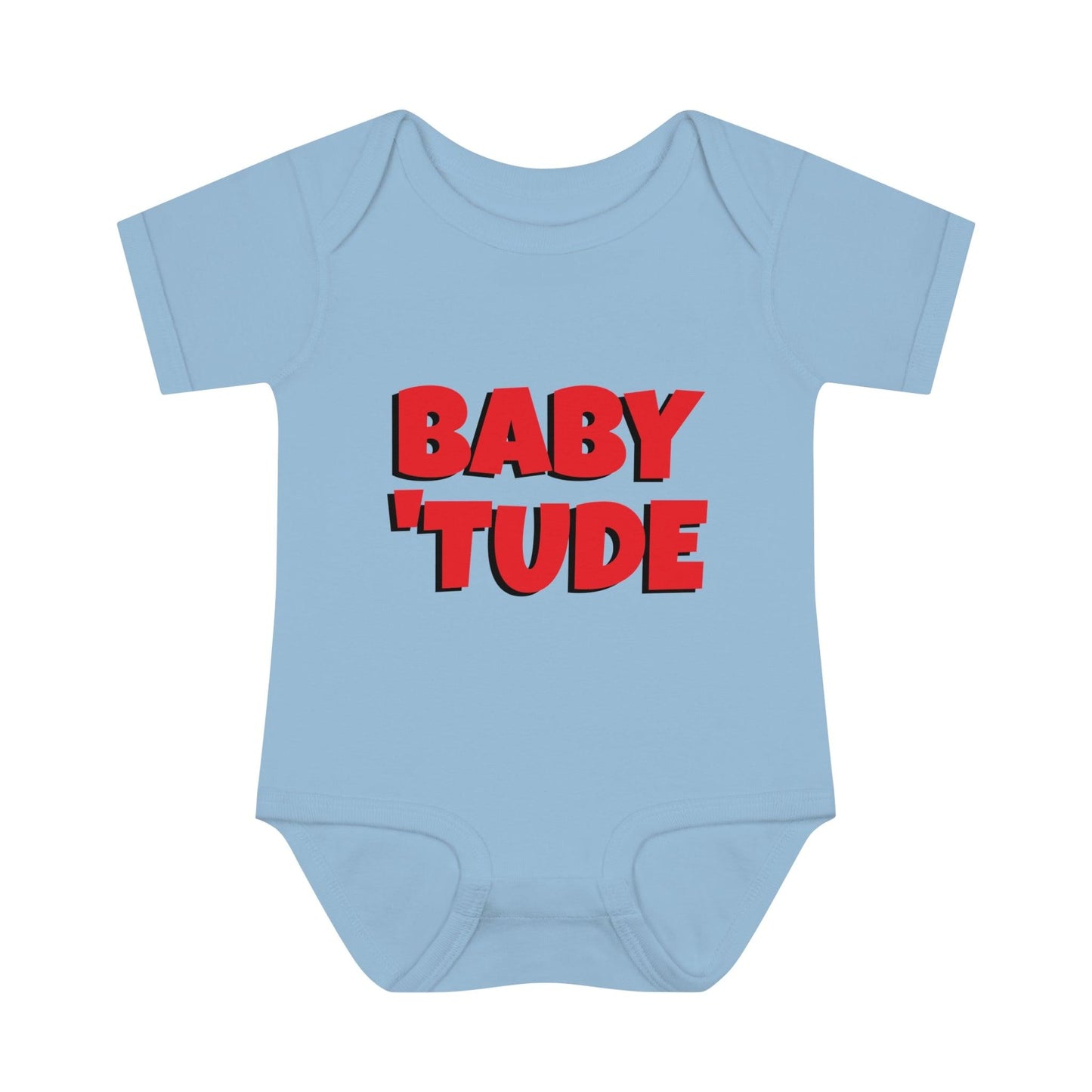 BABY 'TUDE Infant Baby Rib Bodysuit - Lizard Vigilante