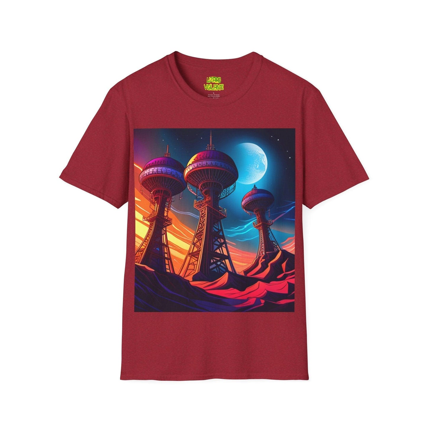 Interplanetary Transmission Unisex Softstyle T-Shirt - Lizard Vigilante