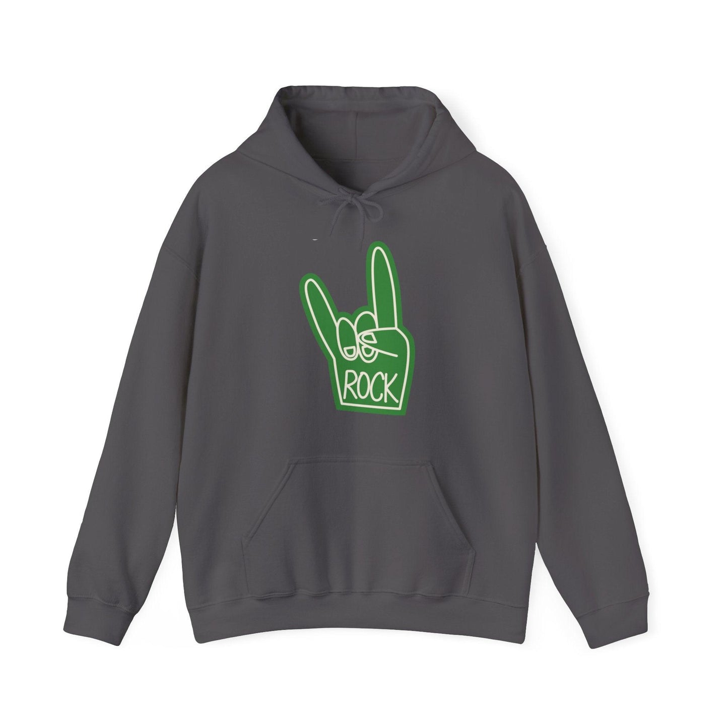 Rock Hand Sign Unisex Heavy Blend™ Hooded Sweatshirt - Lizard Vigilante