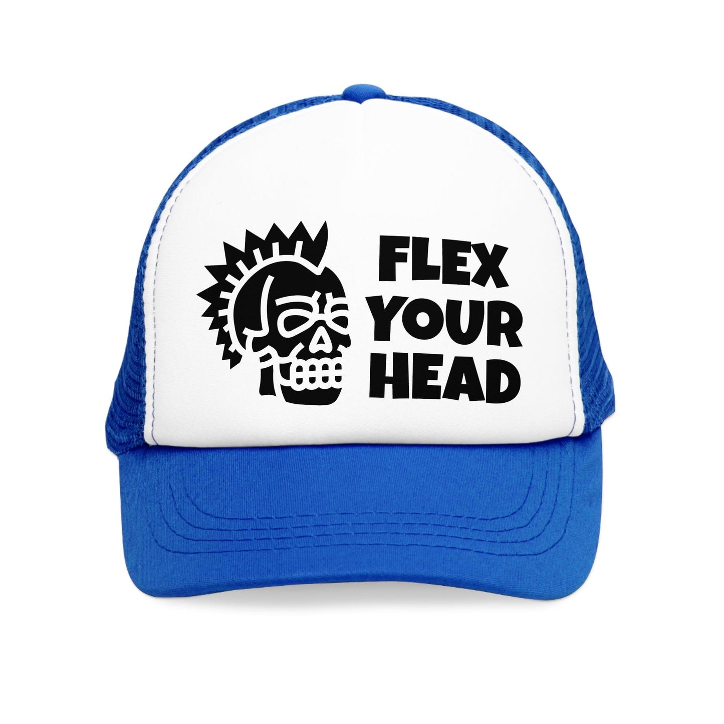 Flex YOUR Head Punker Mesh Cap - Premium Hats from Printify - Just $26.99! Shop now at Lizard Vigilante