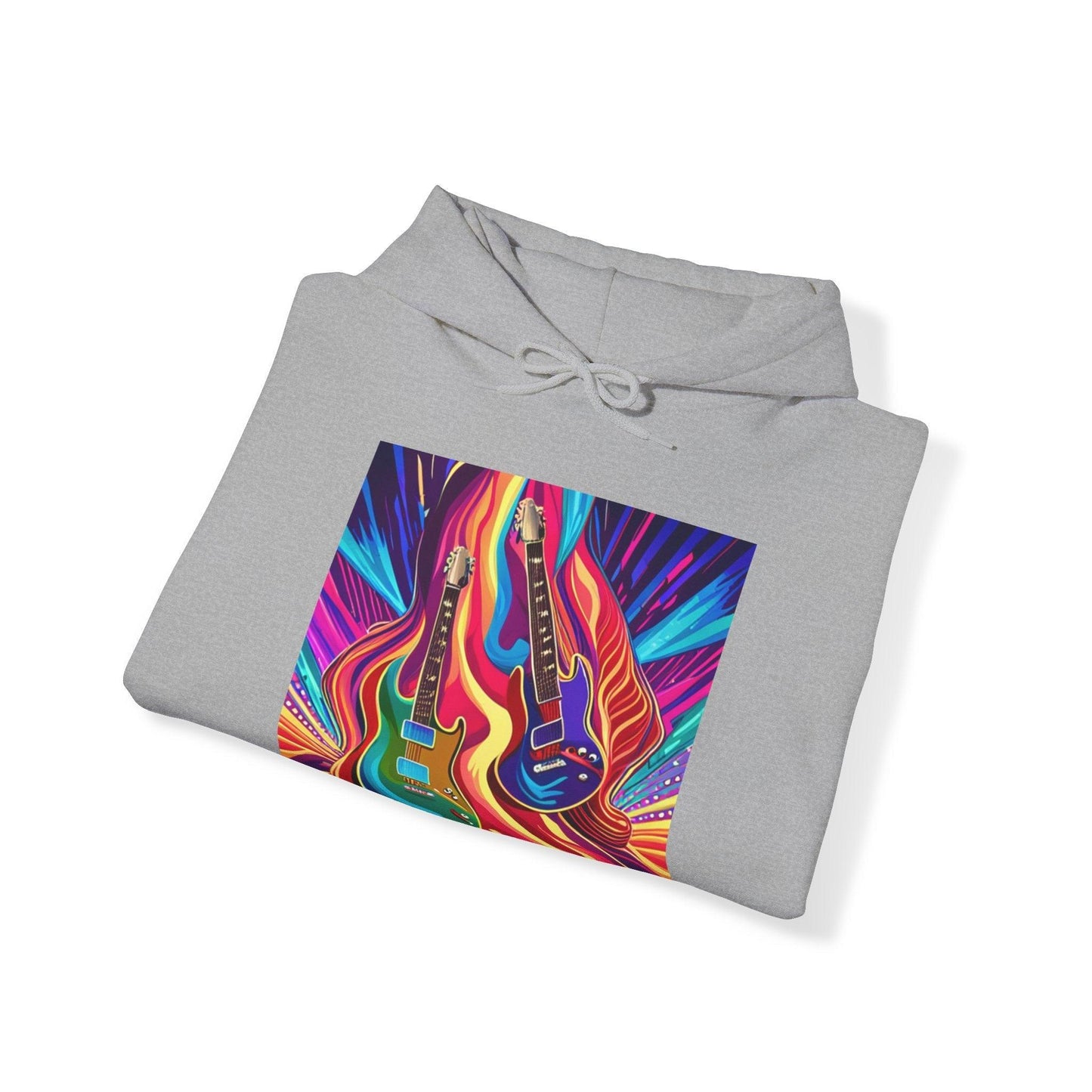 Psychedelic Things Unisex Heavy Blend™ Hooded Sweatshirt - Lizard Vigilante