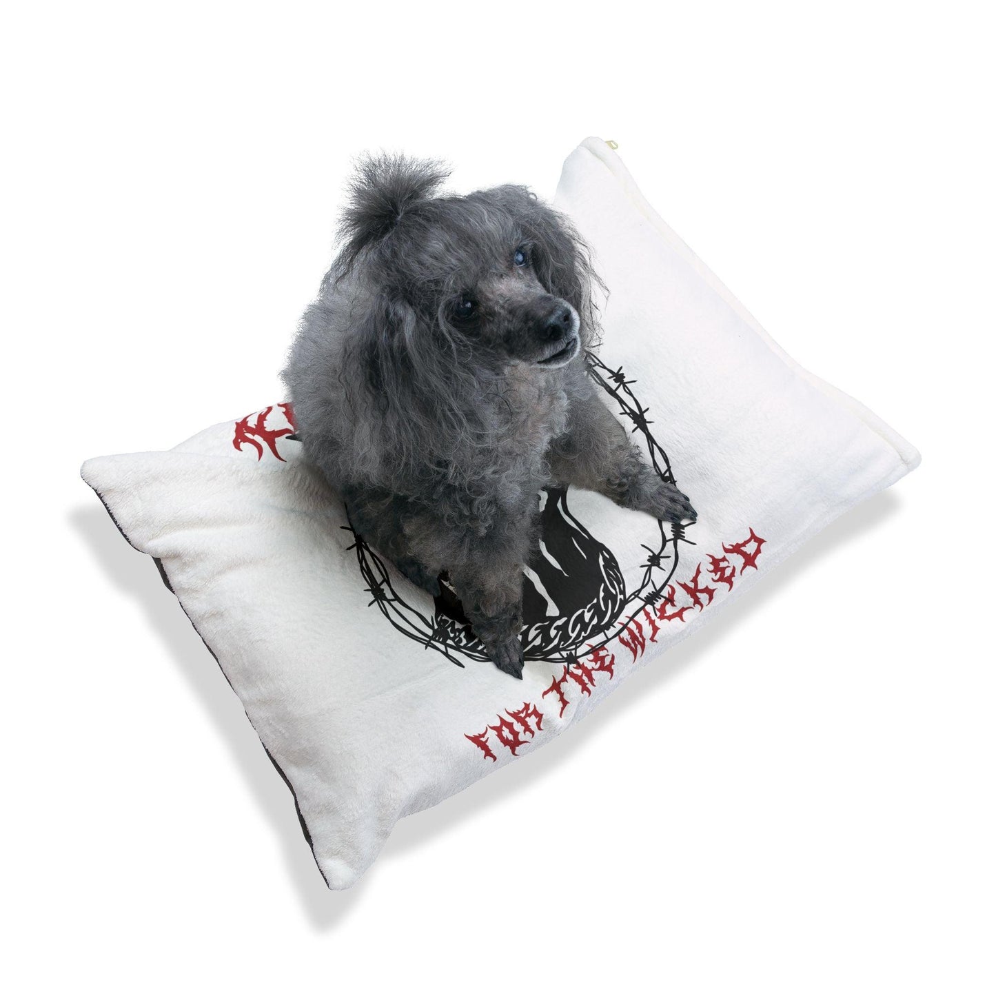 No Mercy For The Wicked Pet Bed - Premium Pets from Printify - Just $50.99! Shop now at Lizard Vigilante