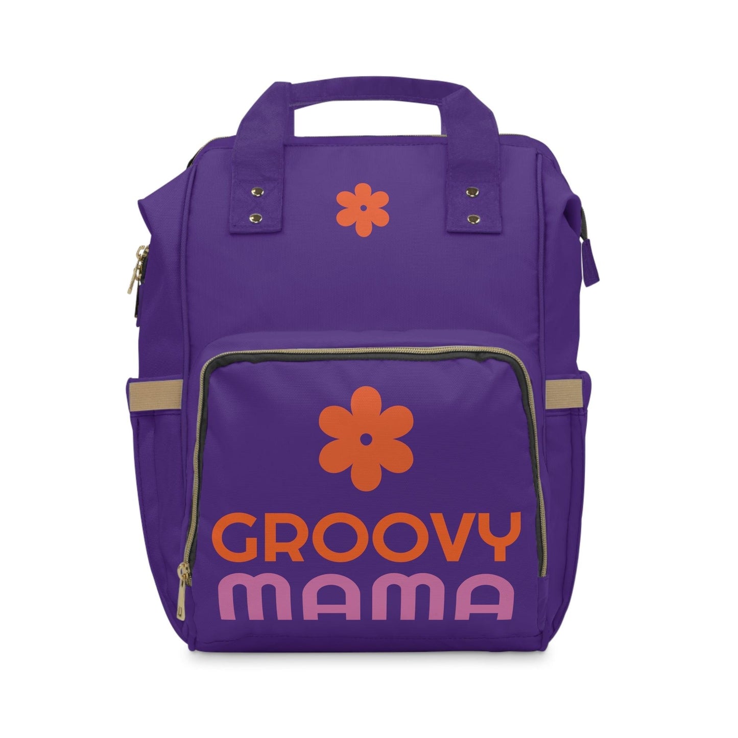 Groovy Mama Multifunctional Diaper Backpack - Lizard Vigilante