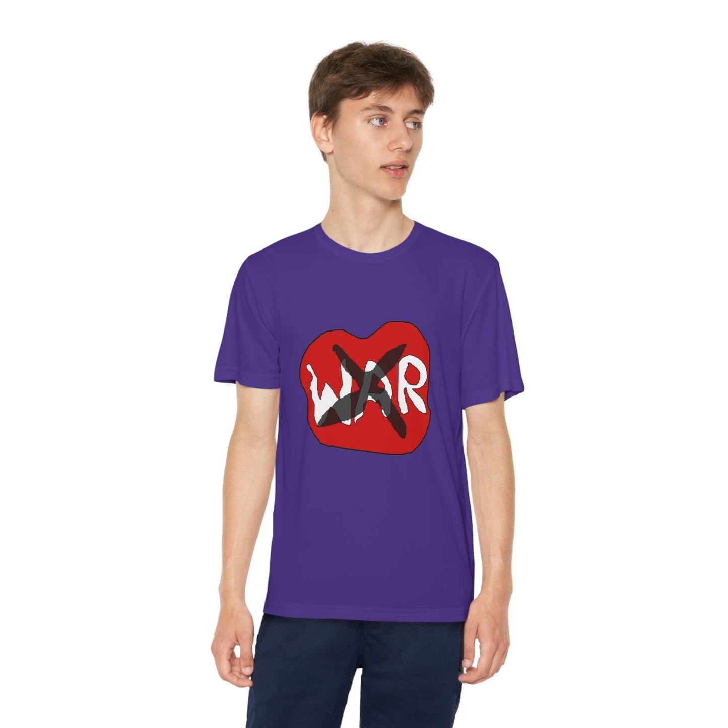 No War Logo Youth Competitor Tee - Lizard Vigilante