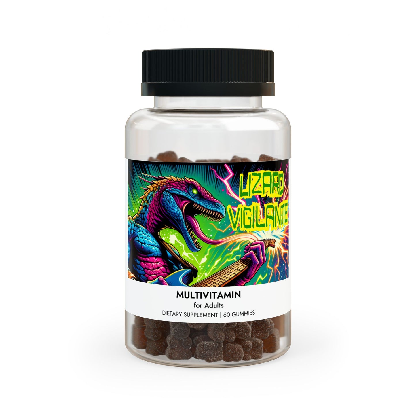 Lizard Vigilante Multivitamin Gummies for Adults (60 Gummies) - Premium Food Supplements from Printify - Just $29.99! Shop now at Lizard Vigilante