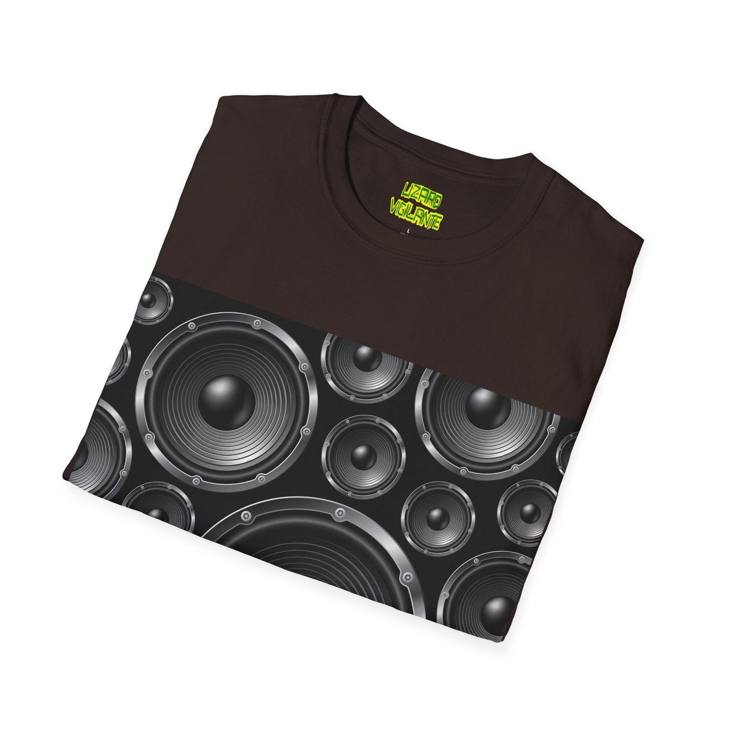 Bluetooth Speakers Unisex Softstyle T-Shirt - Lizard Vigilante