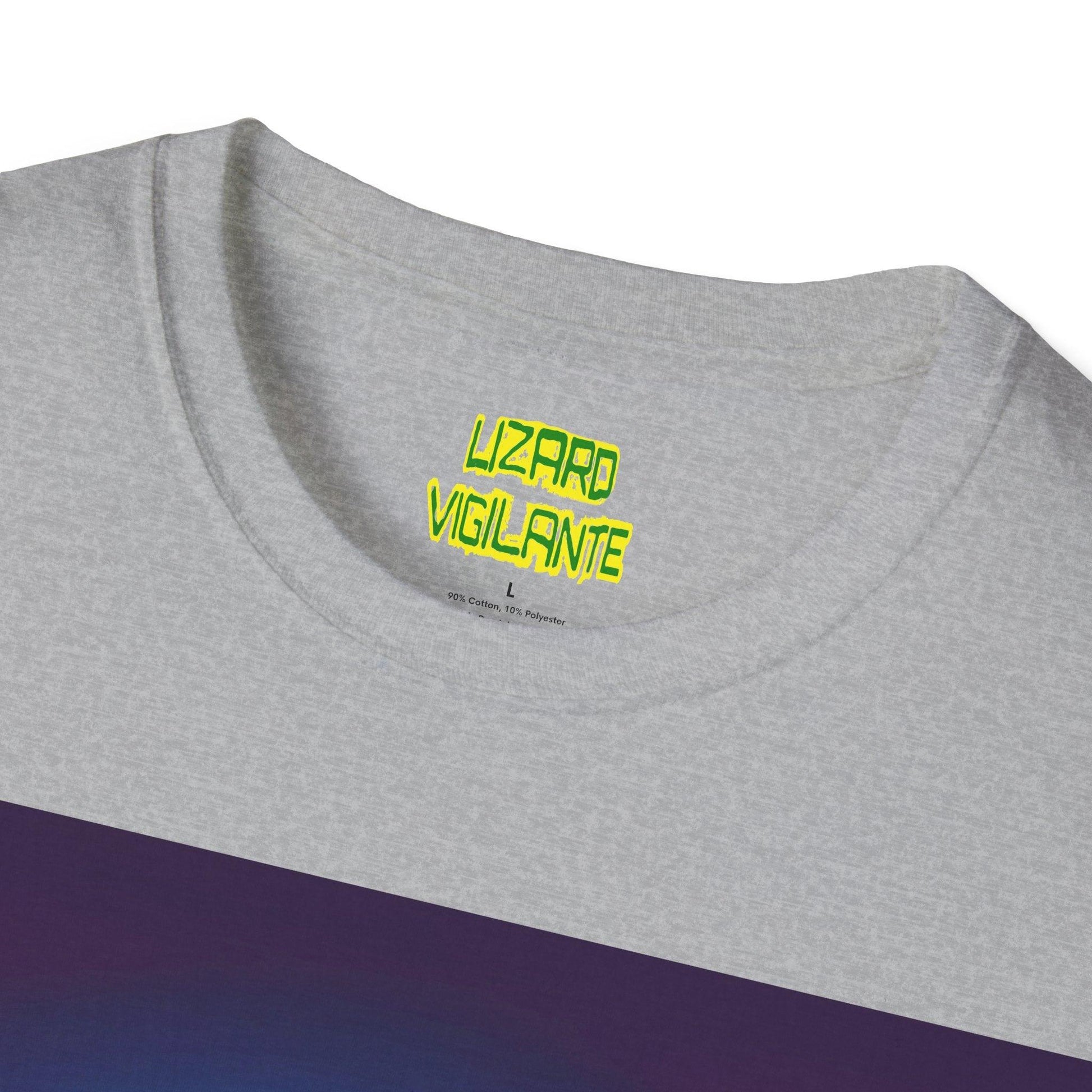 Eclipsed Sevened Unisex Softstyle T-Shirt - Lizard Vigilante