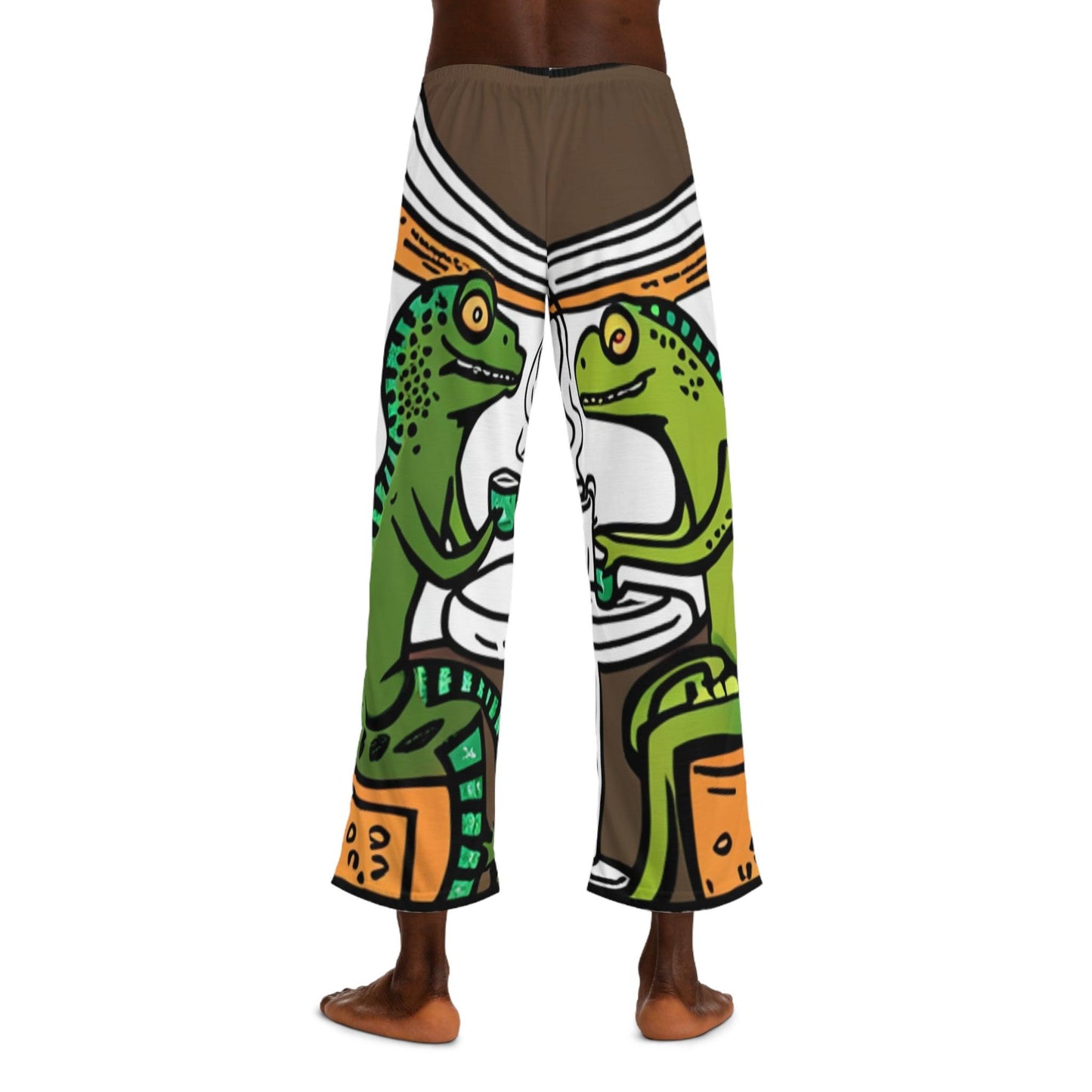 HQ Coffee Brk Men's Pajama Pants - Premium All Over Prints from Printify - Just $47.19! Shop now at Lizard Vigilante