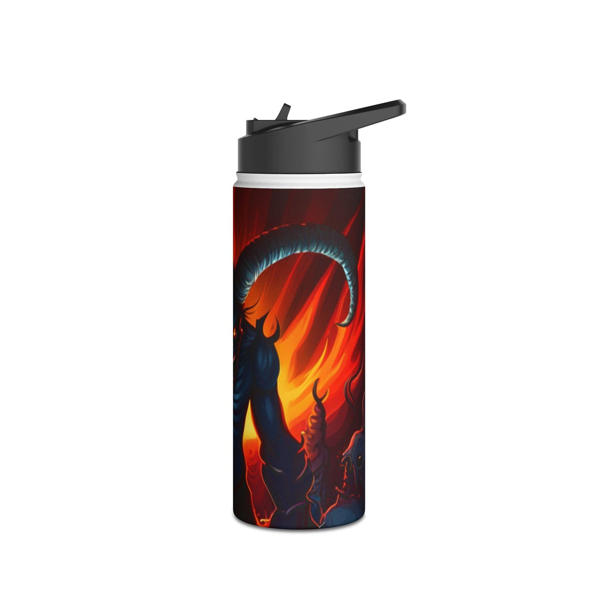 Horny Devil Stainless Steel Water Bottle, Standard Lid - Lizard Vigilante