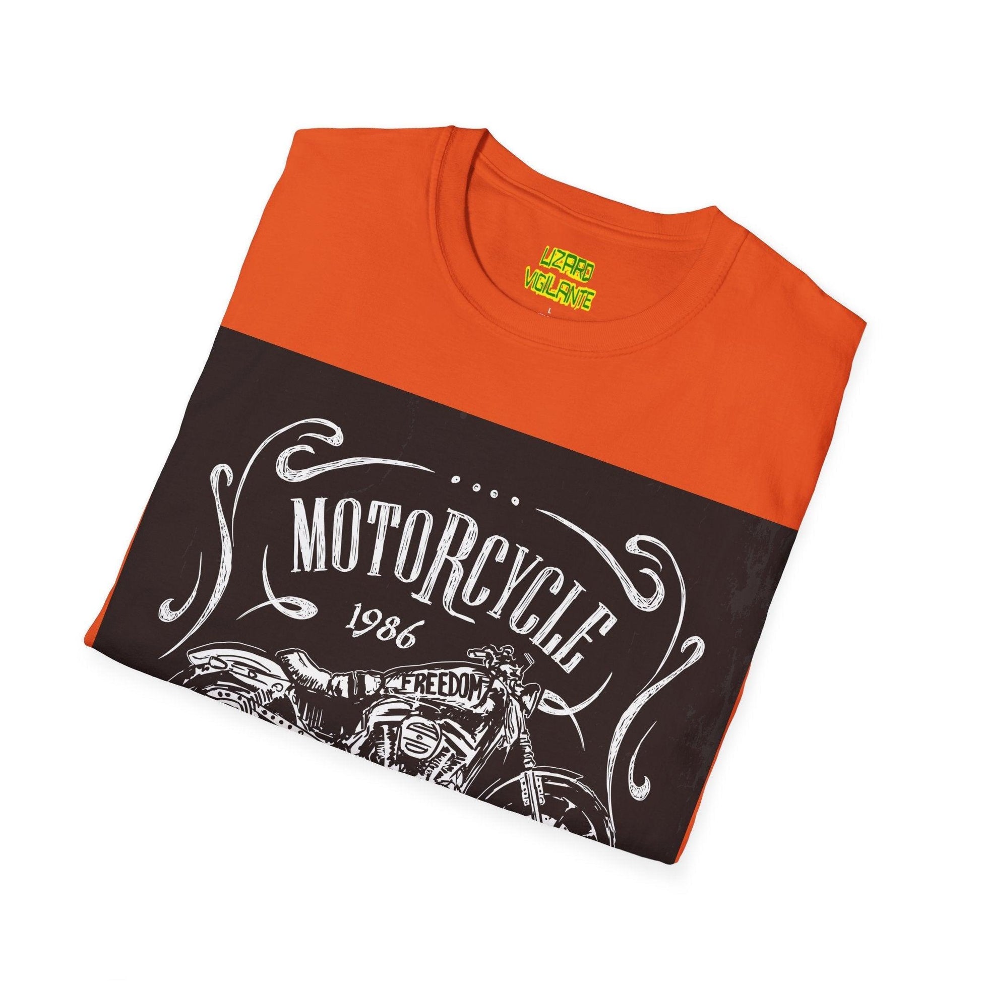 Motorcycle Lover Unisex Softstyle T-Shirt - Lizard Vigilante