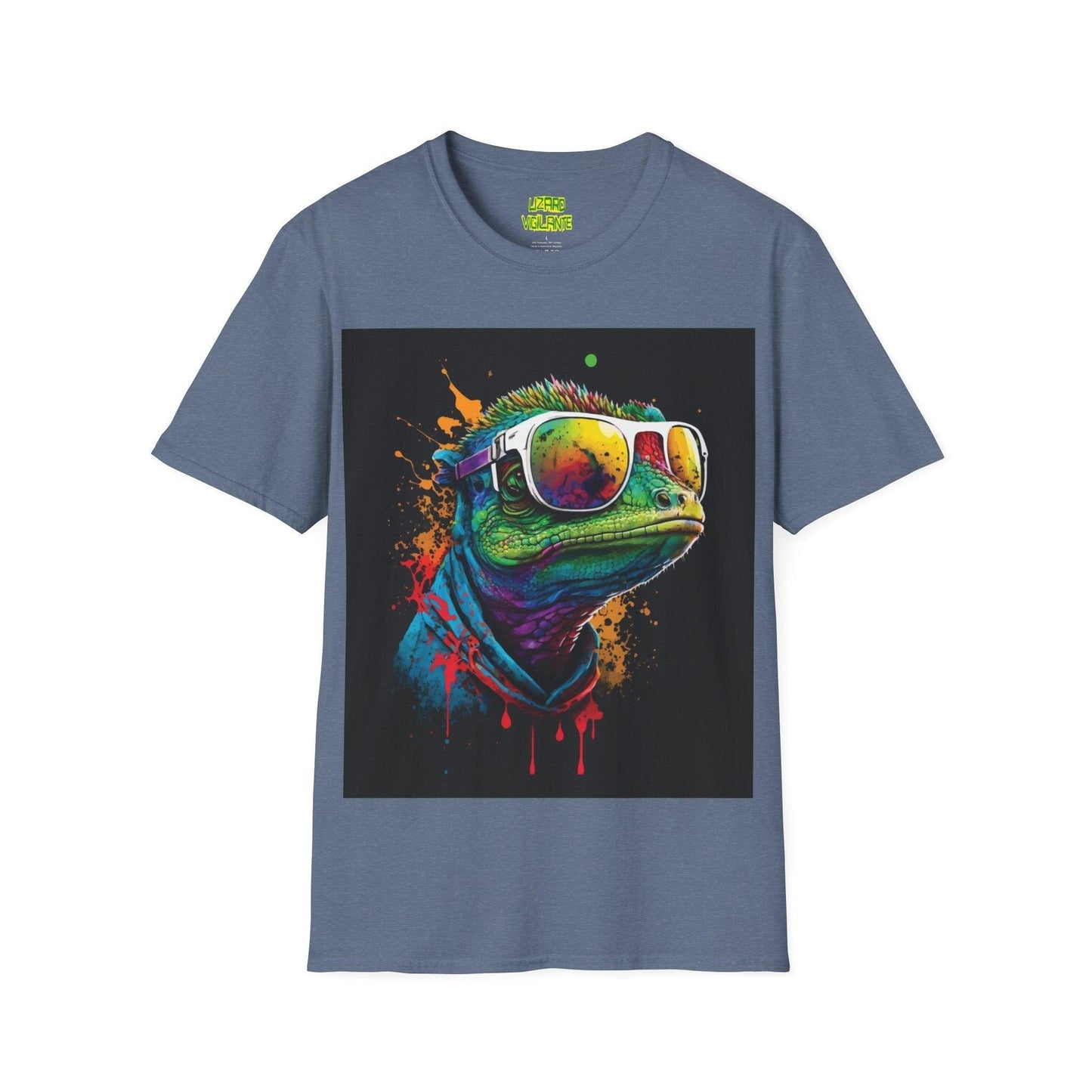 Shlizard Unisex Softstyle T-Shirt - Lizard Vigilante