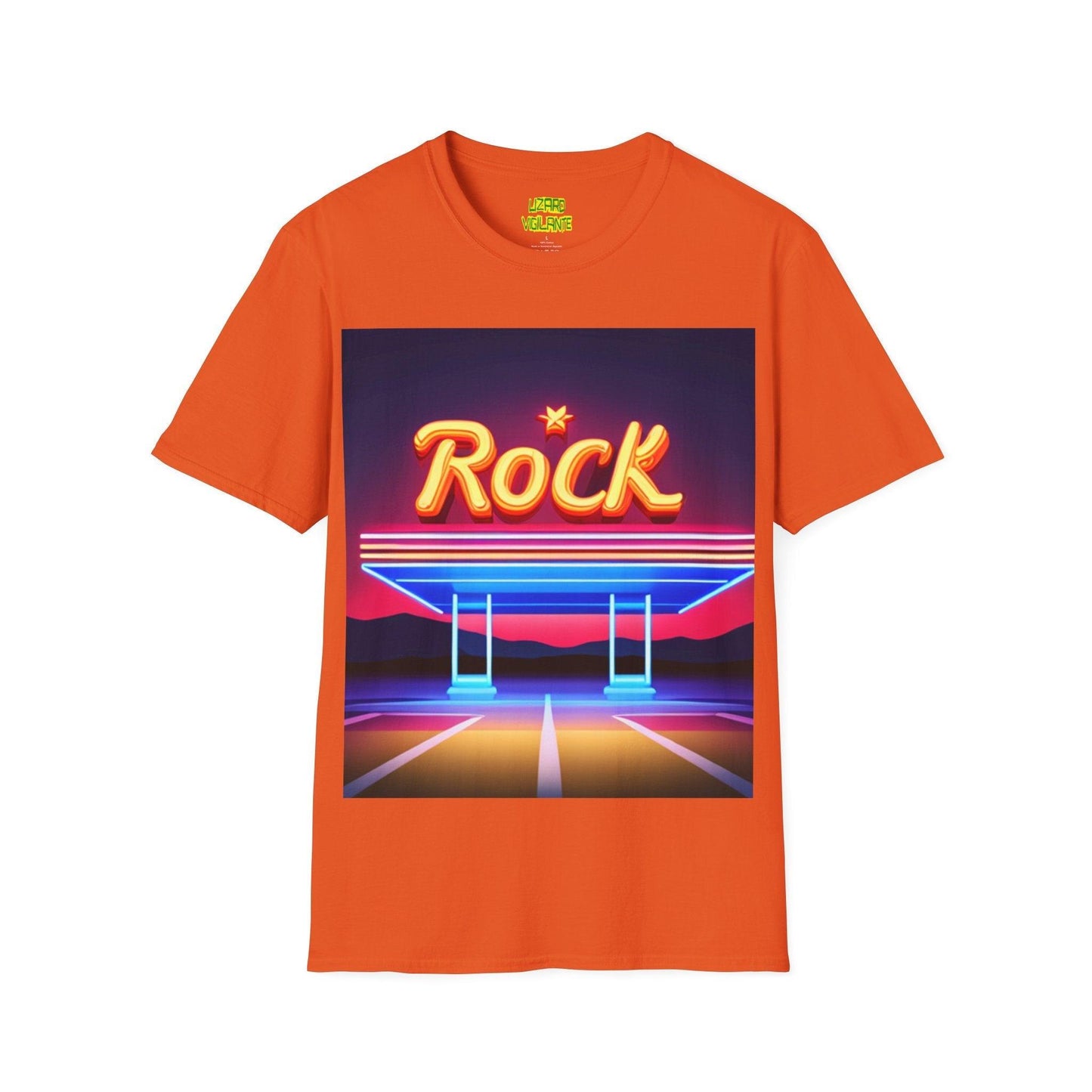 ROCK Unisex Softstyle T-Shirt - Lizard Vigilante