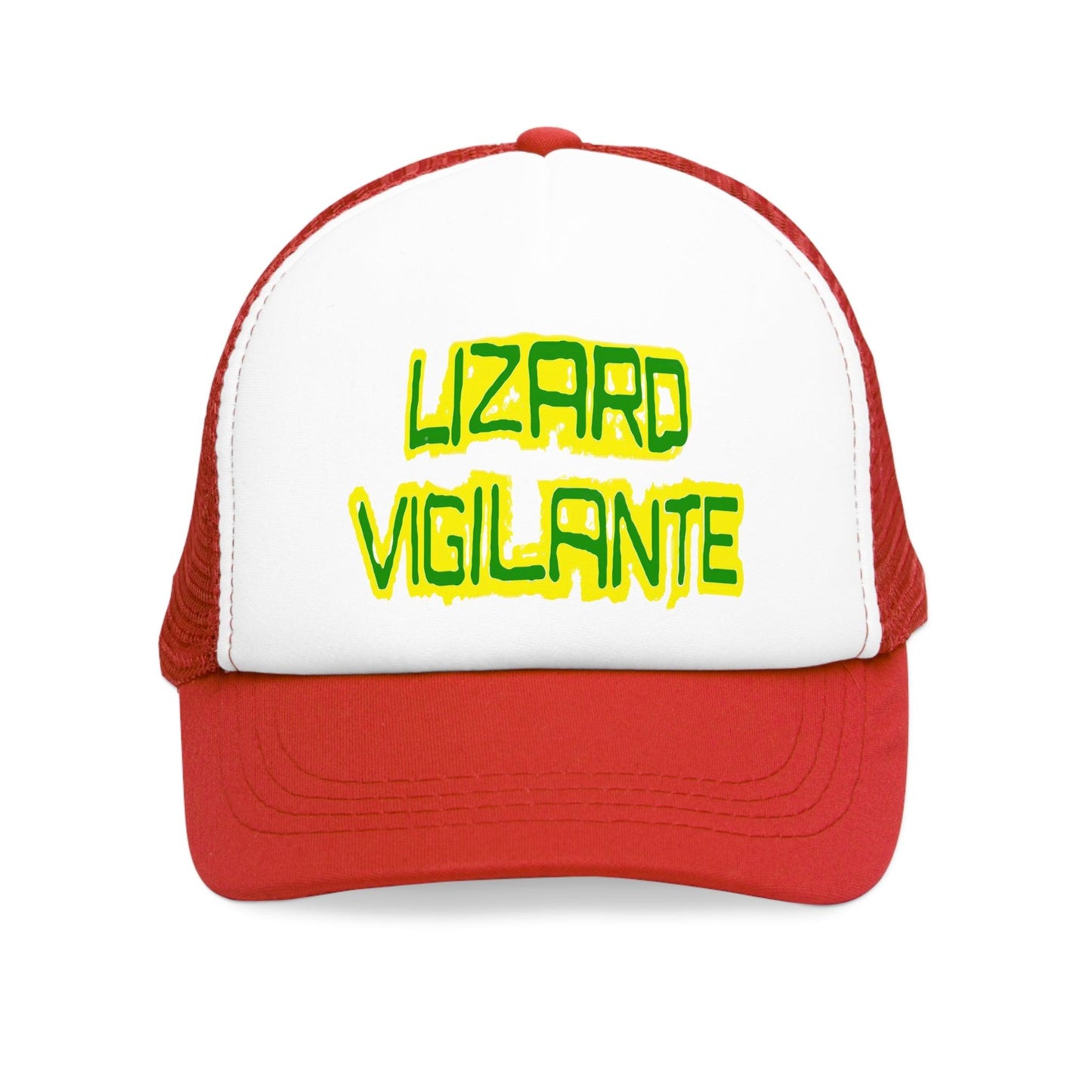 Lizard Vigilante Mesh Cap - Premium Hats from Printify - Just $14.99! Shop now at Lizard Vigilante