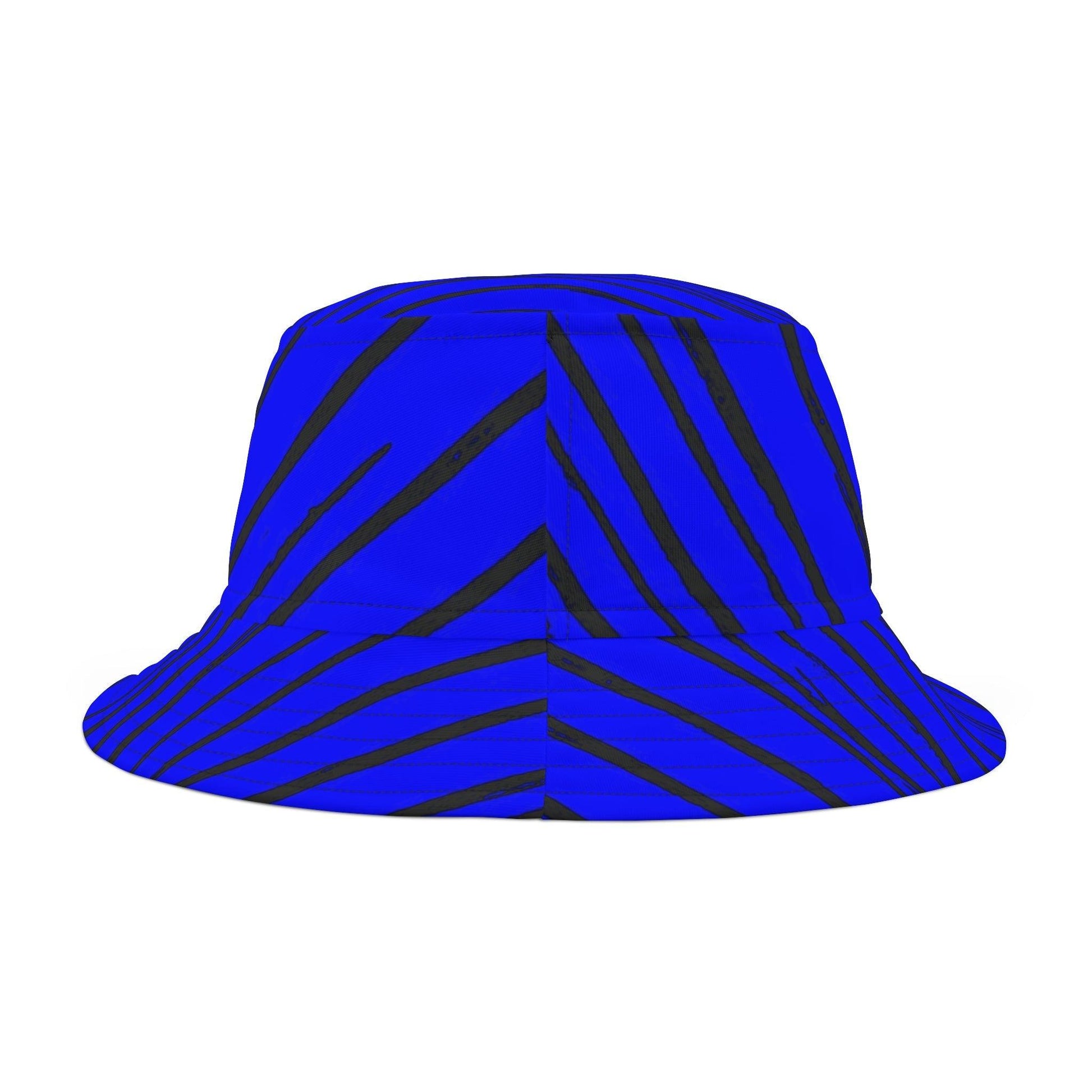 Blue Strips Bucket Hat - Lizard Vigilante