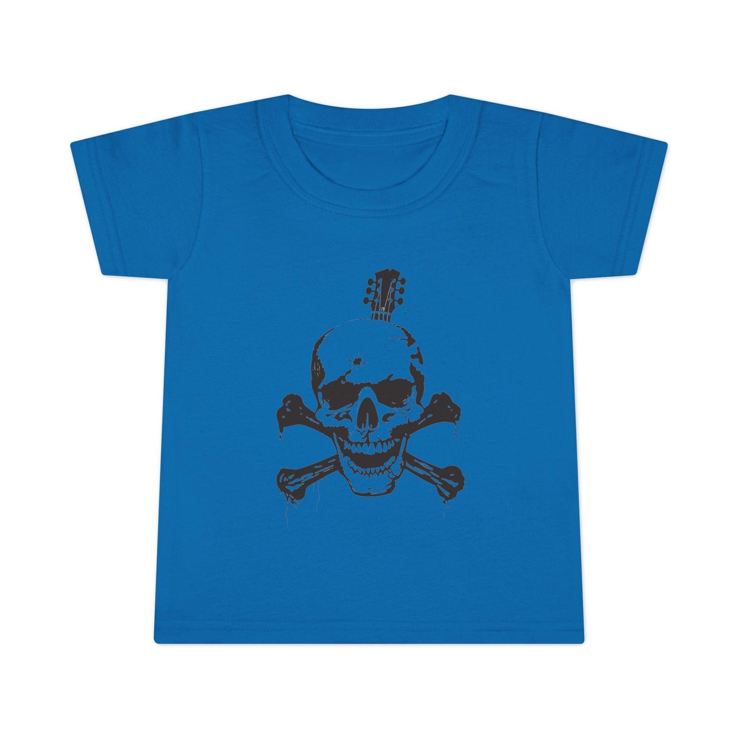 Guitar Skull Cross Bones Toddler T-shirt - Premium Kids clothes from Printify - Just $24.99! Shop now at Lizard Vigilante