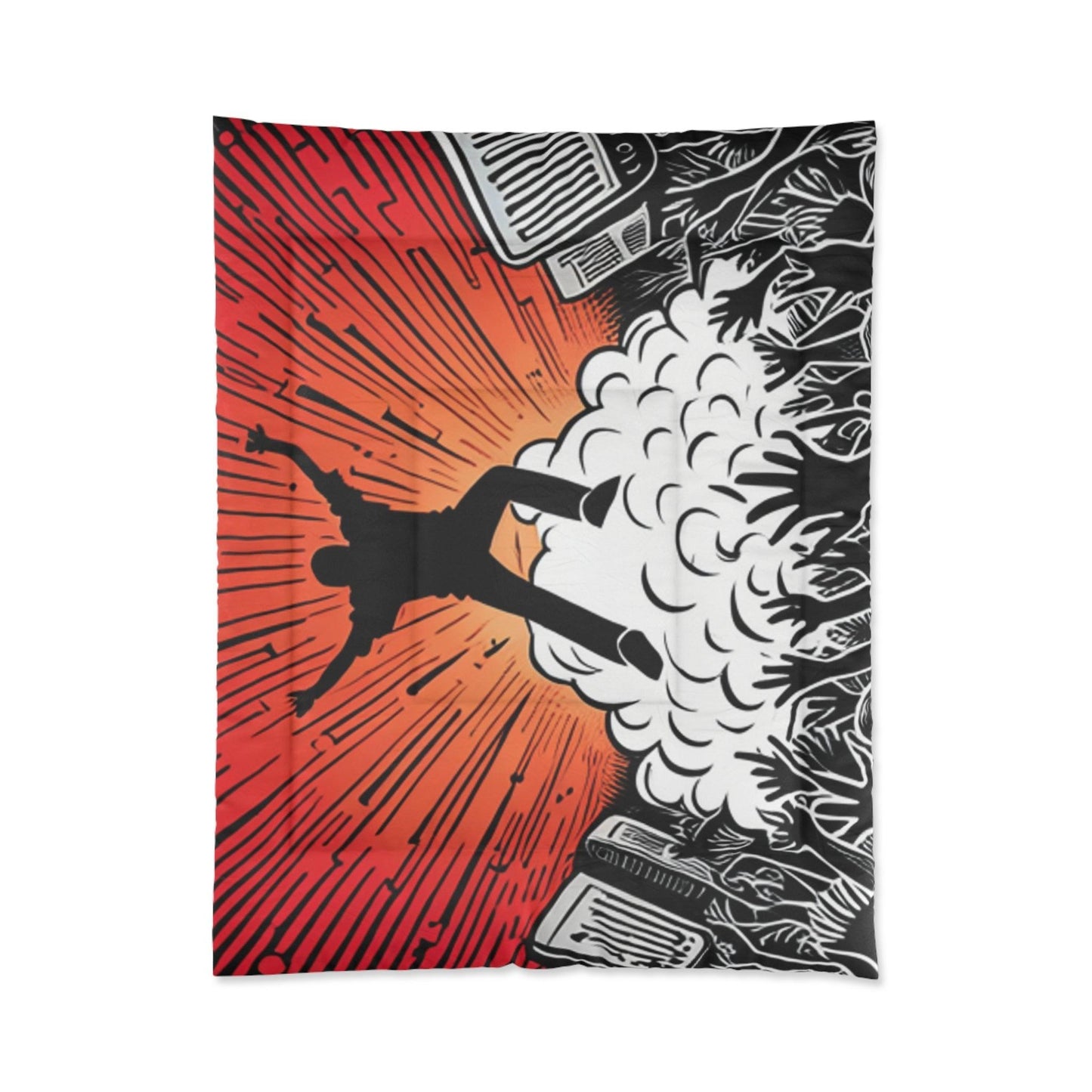 Metal Concert Comforter - Lizard Vigilante