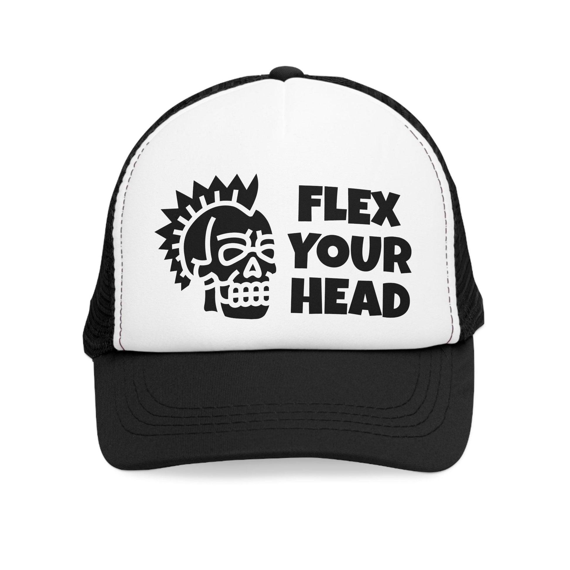 Flex YOUR Head Punker Mesh Cap - Premium Hats from Printify - Just $26.99! Shop now at Lizard Vigilante