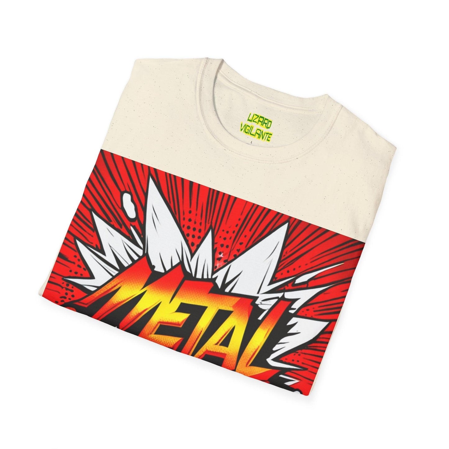 METAL KAPOW Unisex Softstyle T-Shirt - Lizard Vigilante