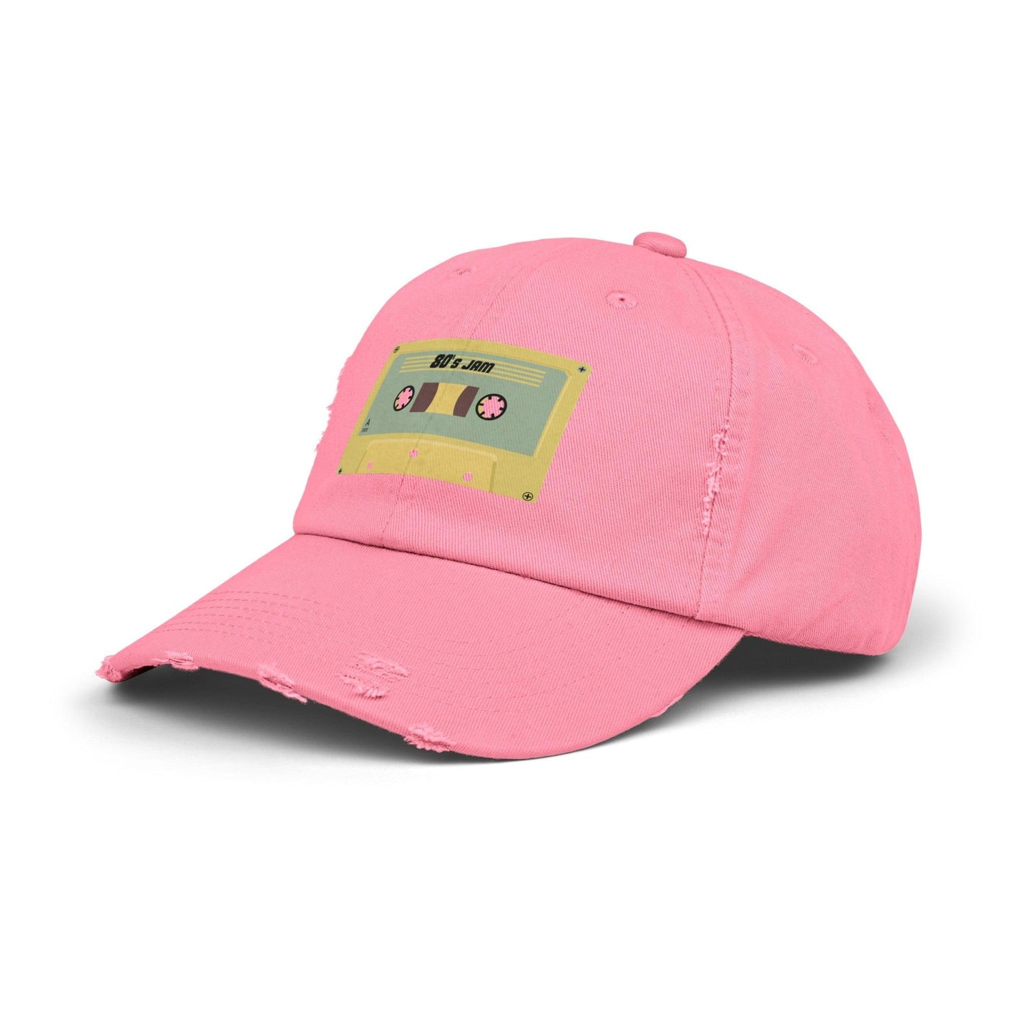 80s Jam Tape Unisex Distressed Cap - Lizard Vigilante