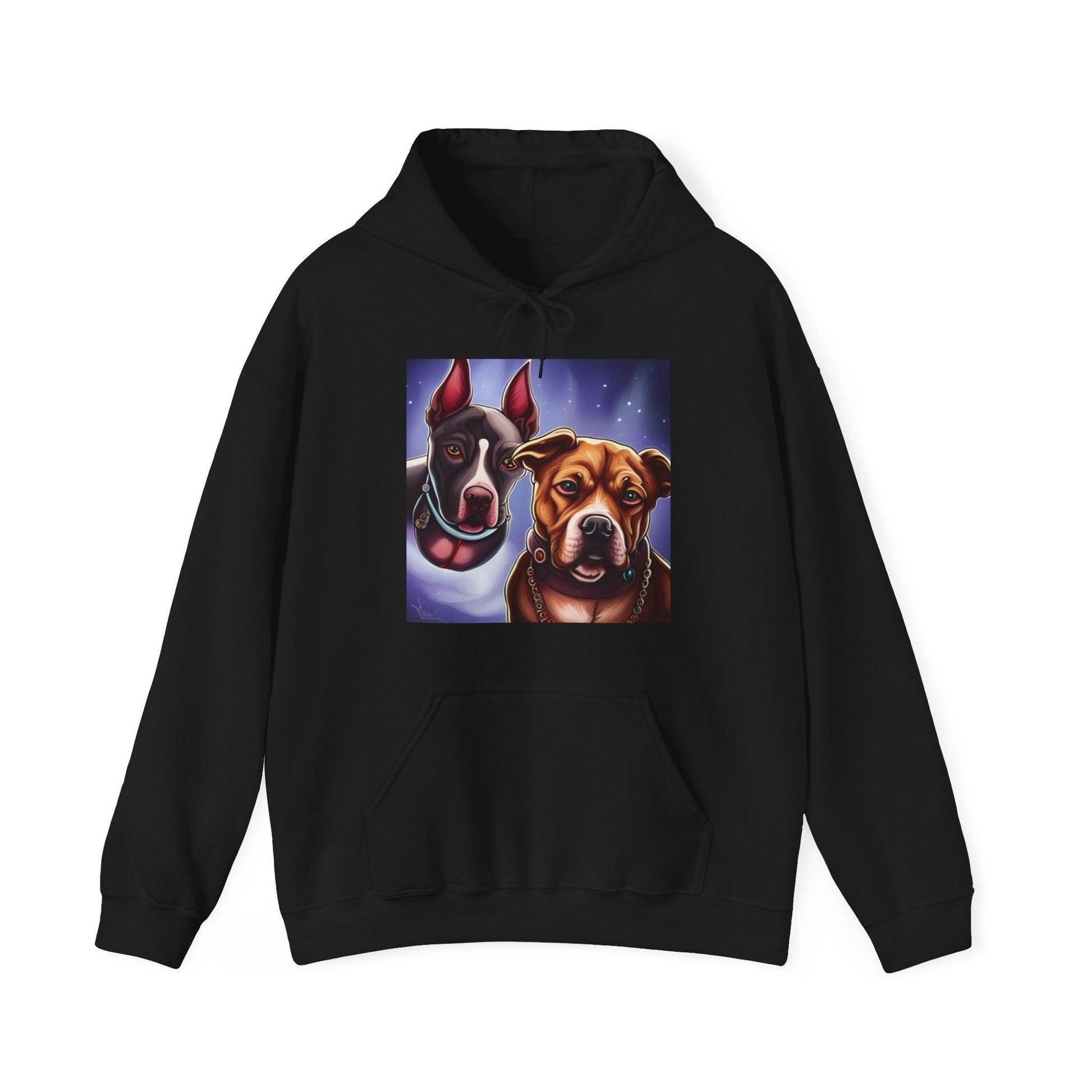 Astrology Dogs Unisex Heavy Blend™ Hooded Sweatshirt - Lizard Vigilante