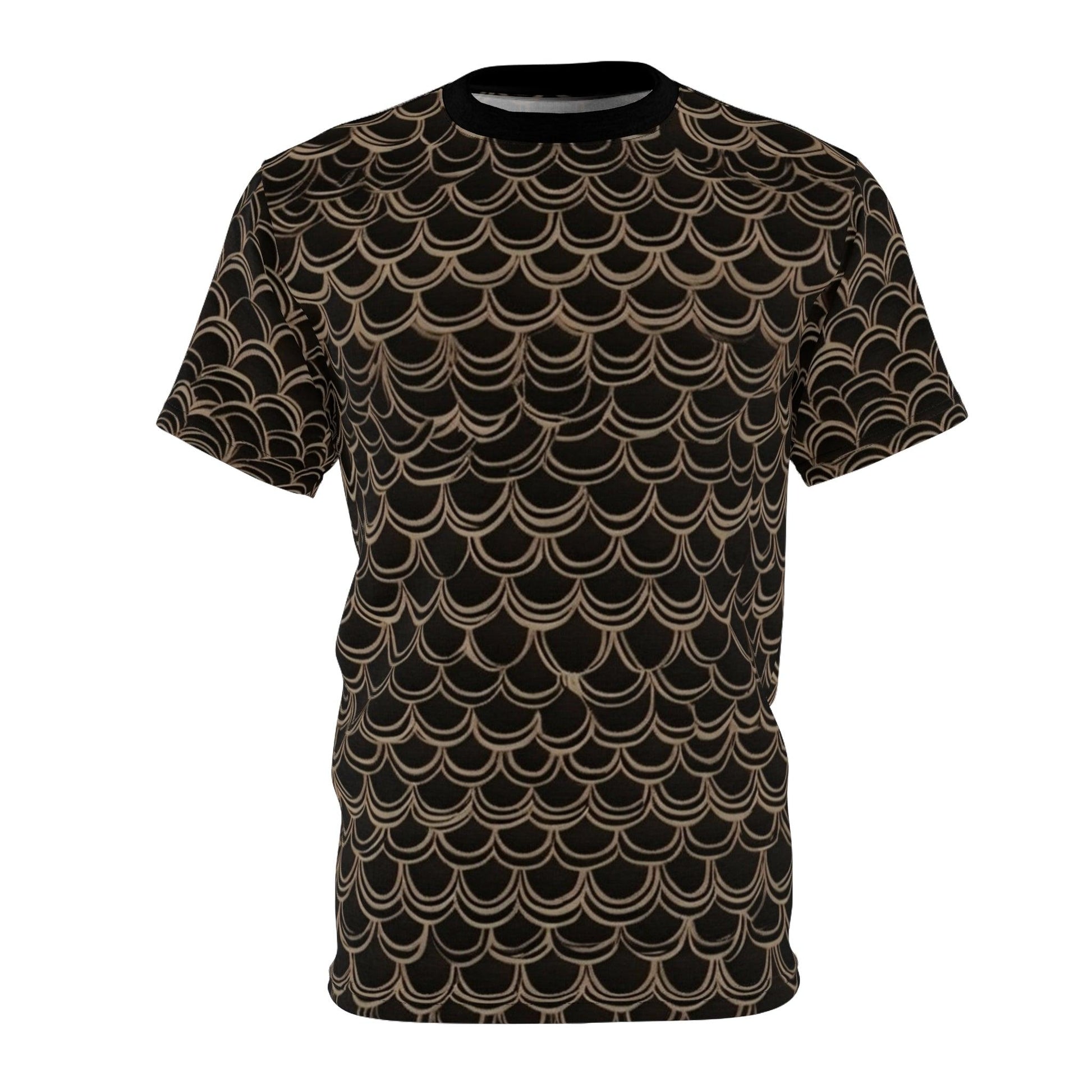 Triballs 5 Unisex Cut & Sew Tee (AOP) - Lizard Vigilante