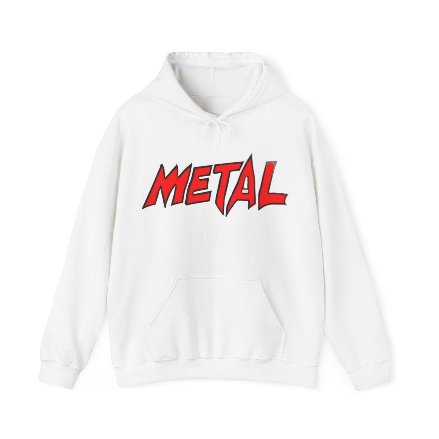 METAL Fontoon Unisex Heavy Blend™ Hooded Sweatshirt - Lizard Vigilante