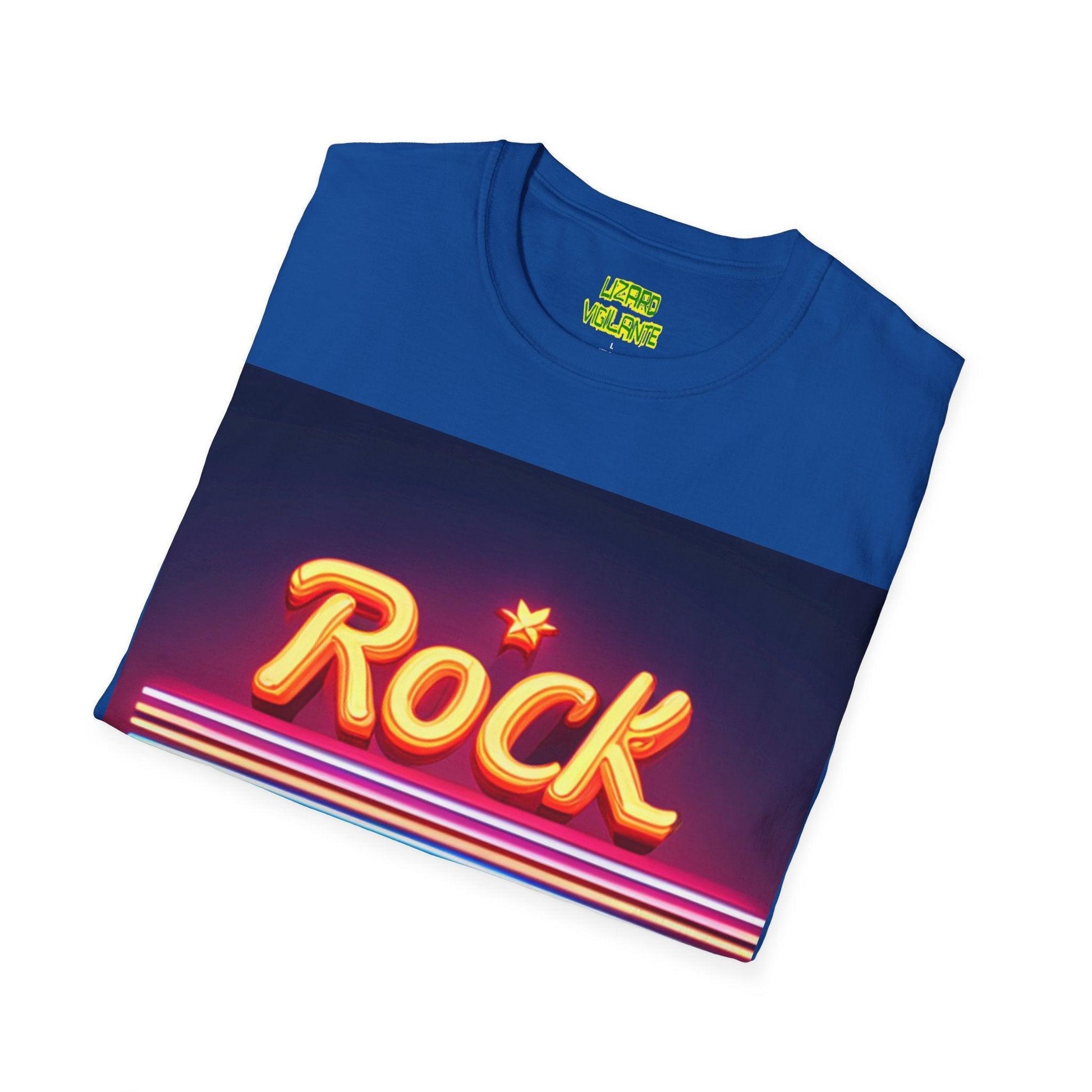 ROCK Unisex Softstyle T-Shirt - Lizard Vigilante