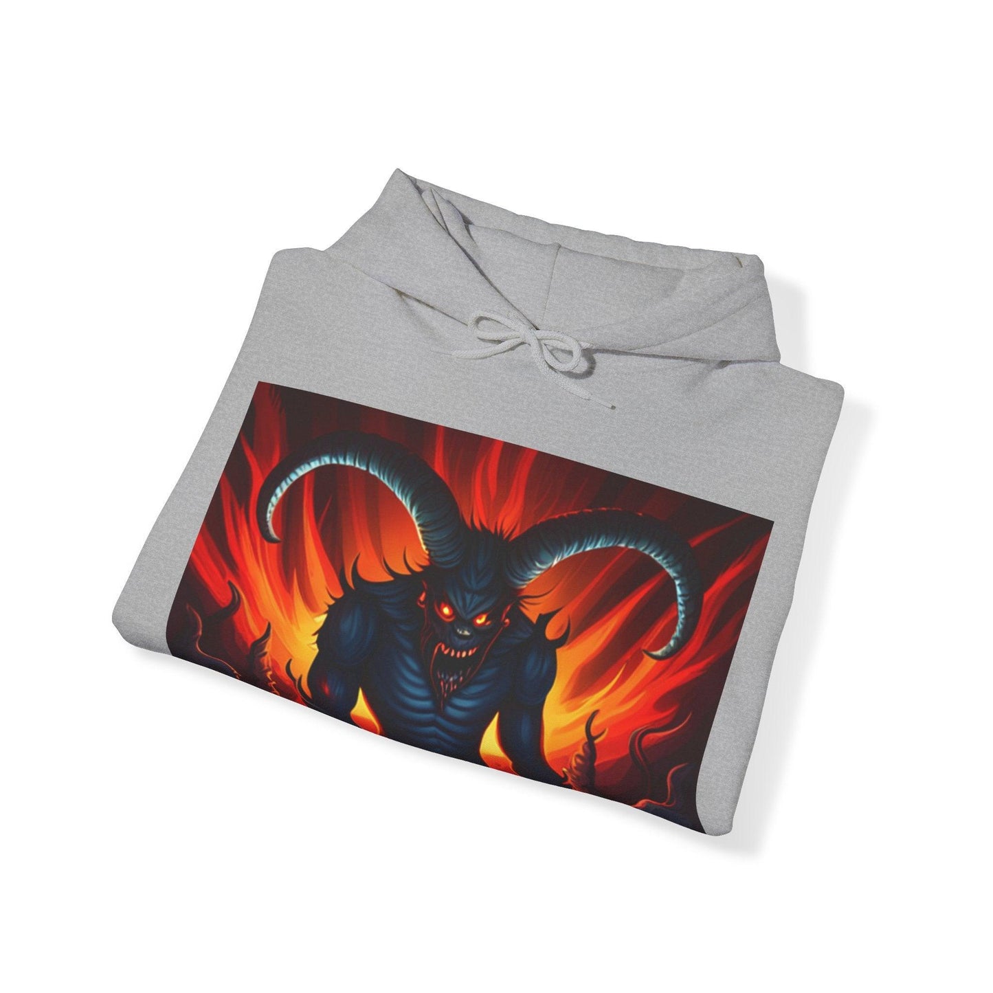 Horny Devil Unisex Heavy Blend™ Hooded Sweatshirt - Lizard Vigilante