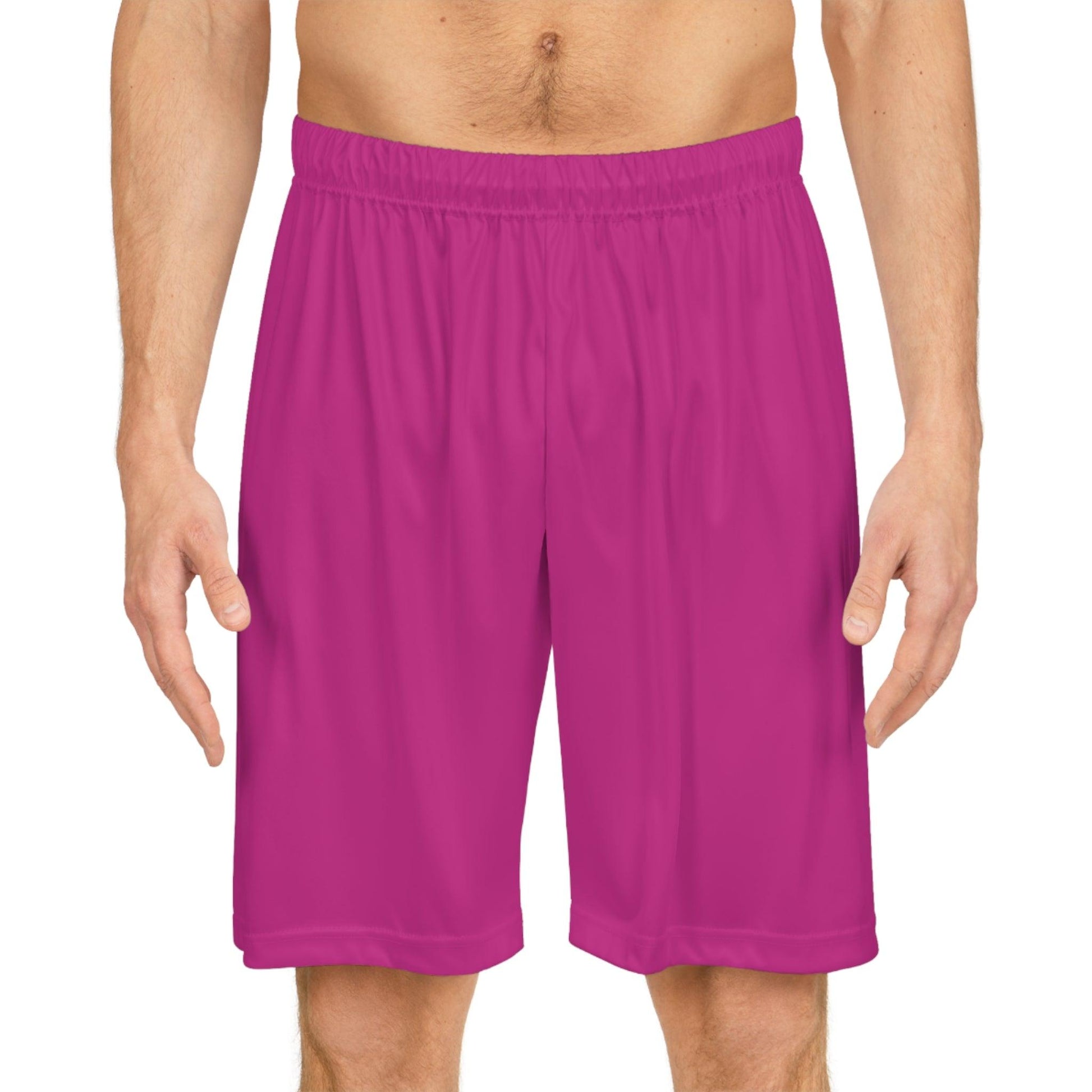 Basketball Shorts - Pink - Lizard Vigilante