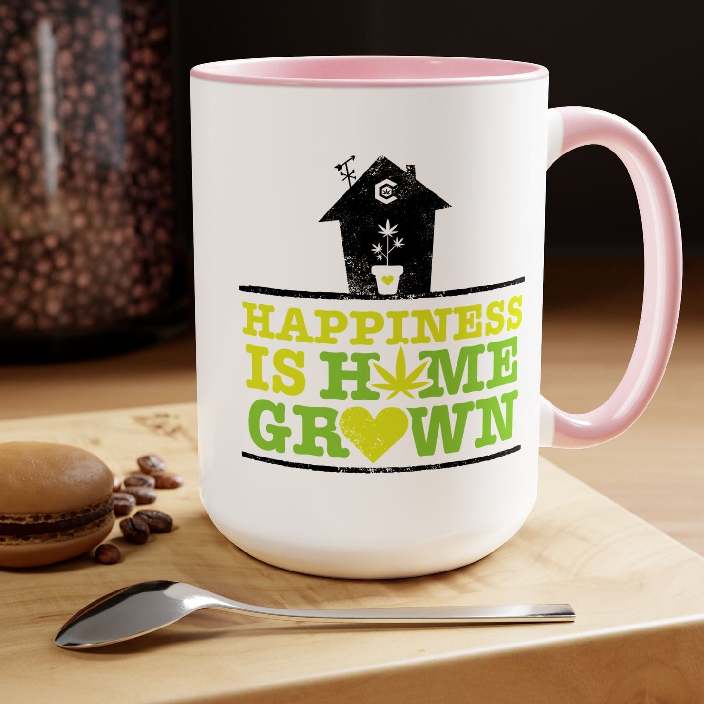 Happiness Is Homegrown Weed Coffee Mug