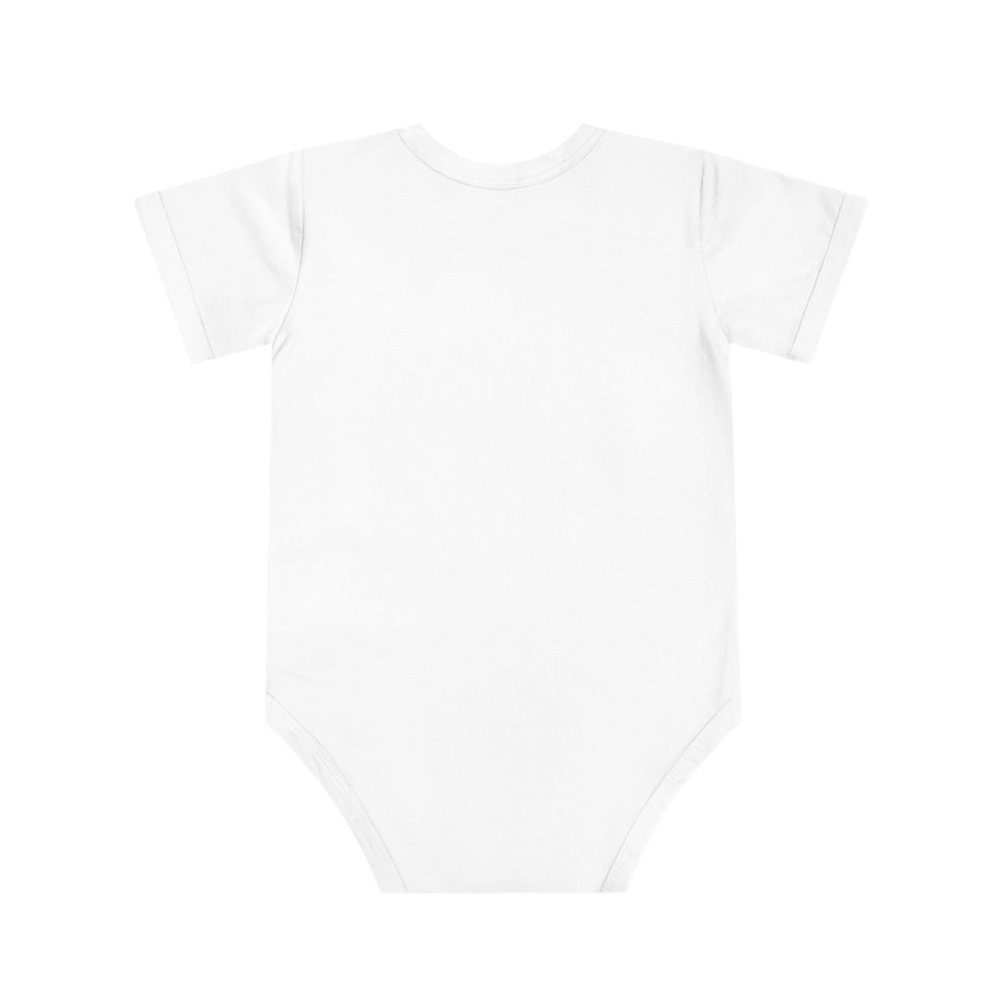 Dead Inside Teddy Bear Baby Short Sleeve Bodysuit - Premium Kids clothes from Printify - Just $59.99! Shop now at Lizard Vigilante