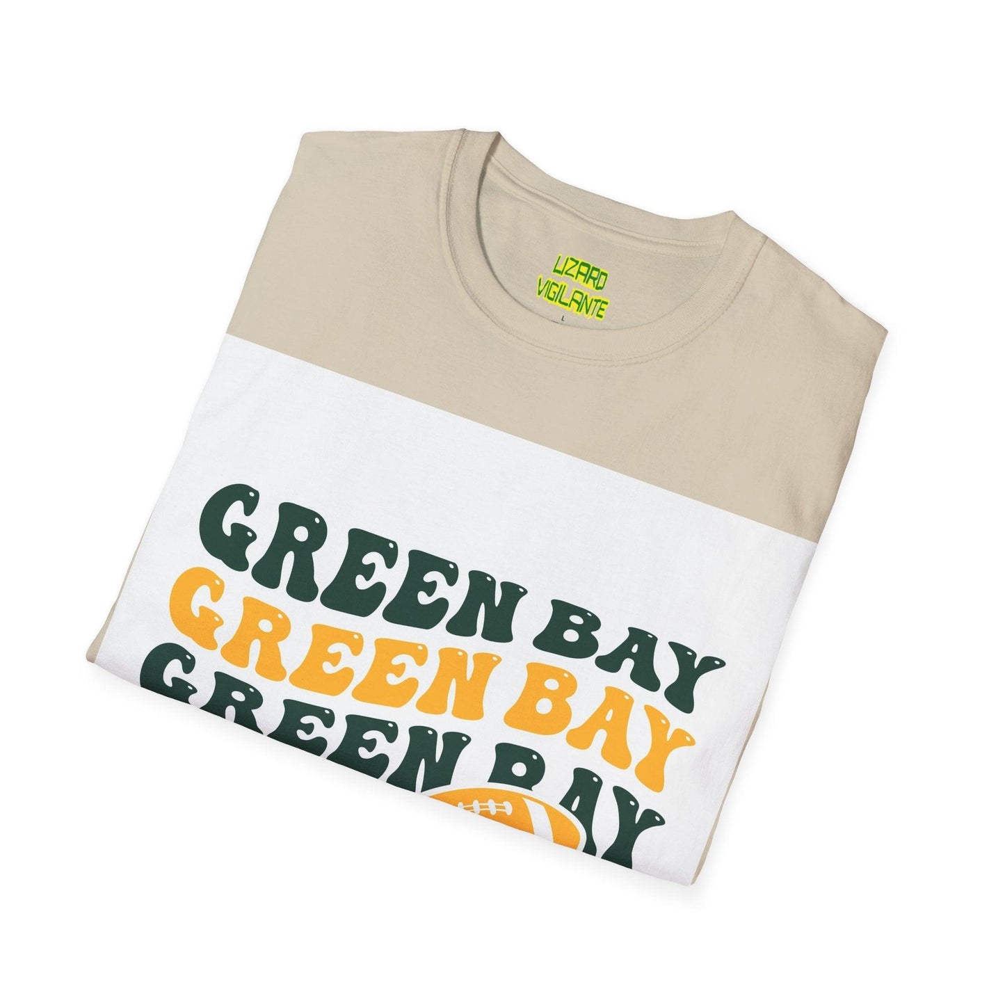 Green Bay Unisex Softstyle T-Shirt - Lizard Vigilante