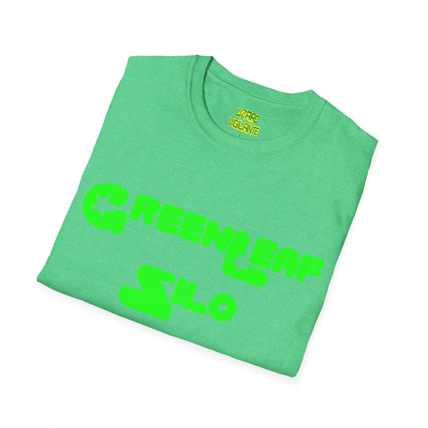 GreenLeaf Silo Starfont Unisex Softstyle T-Shirt - Lizard Vigilante