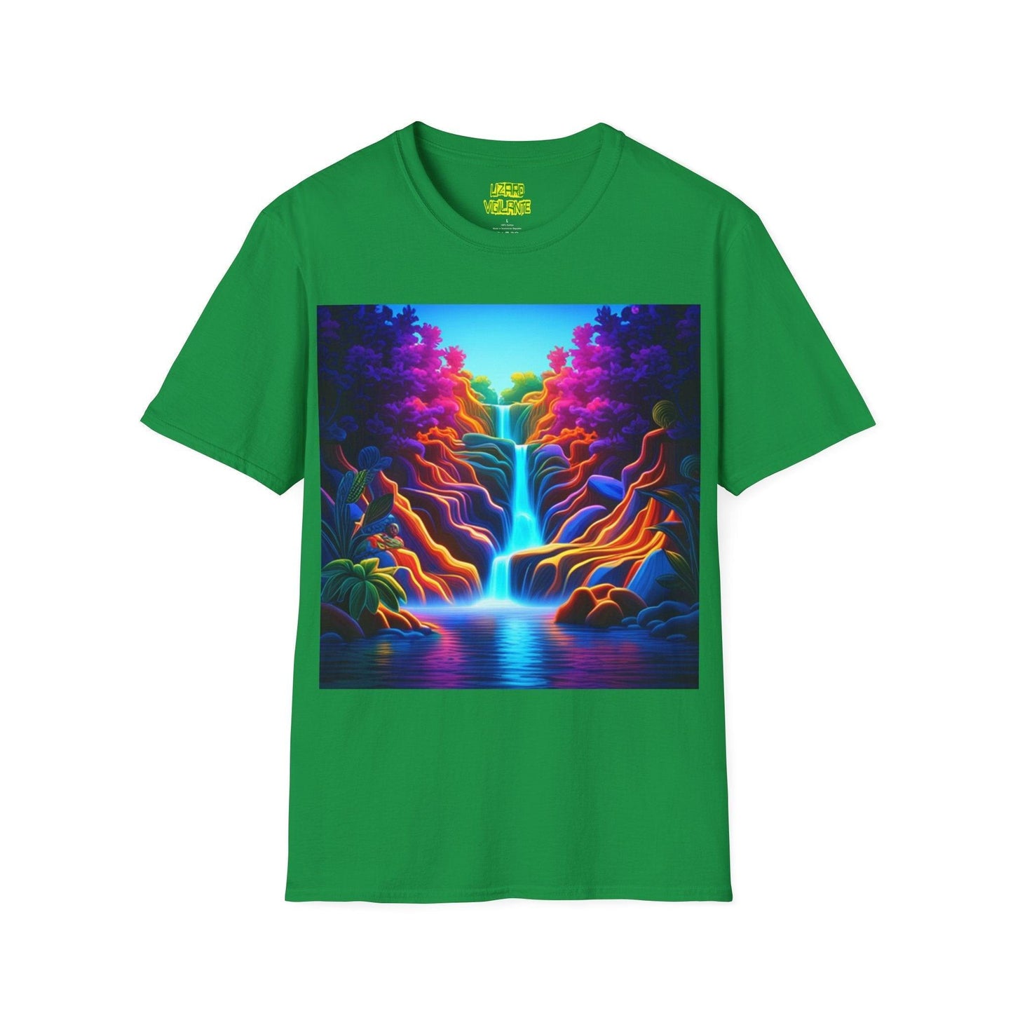 Waterfell Unisex Softstyle T-Shirt - Lizard Vigilante