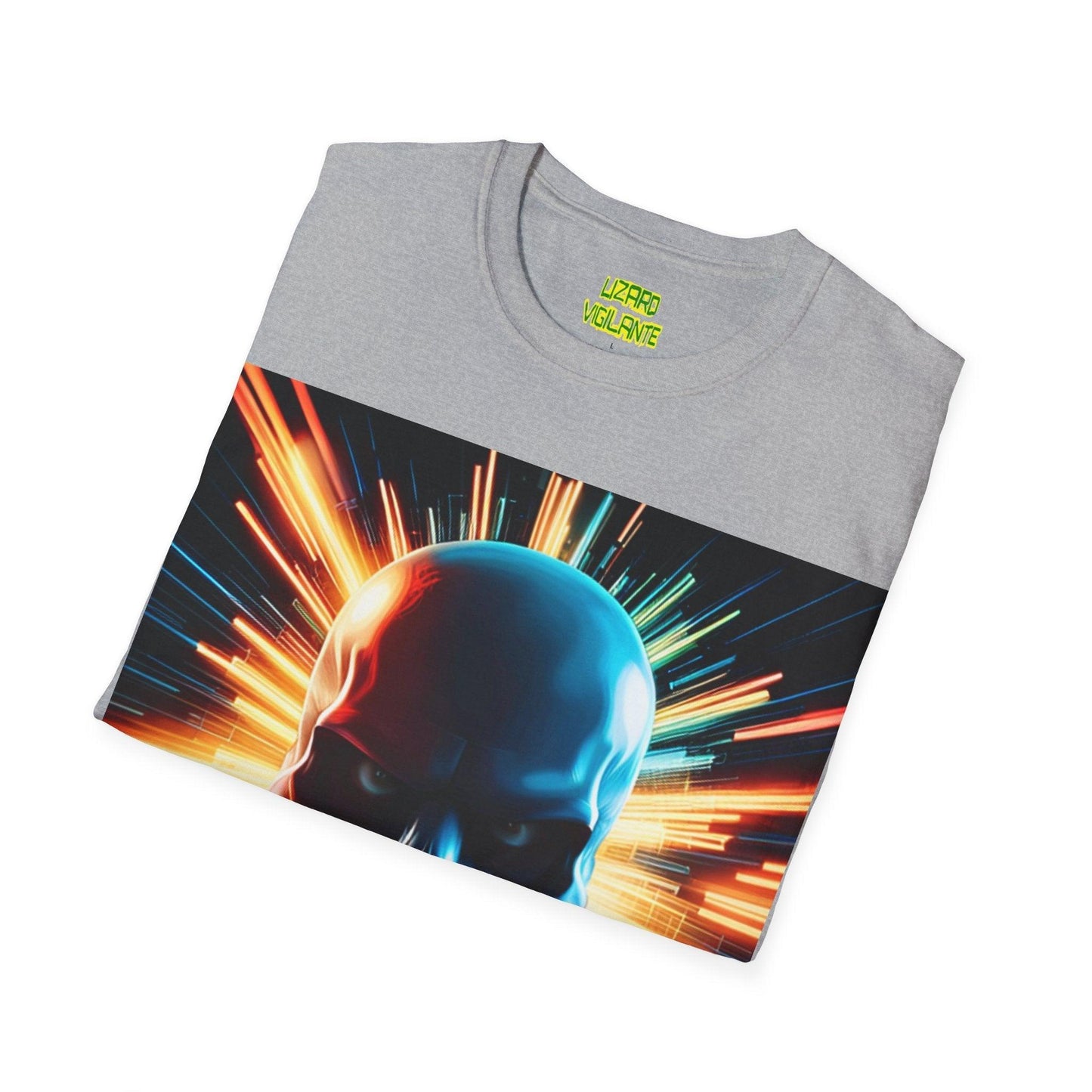 Skull Blaster Unisex Softstyle T-Shirt - Lizard Vigilante