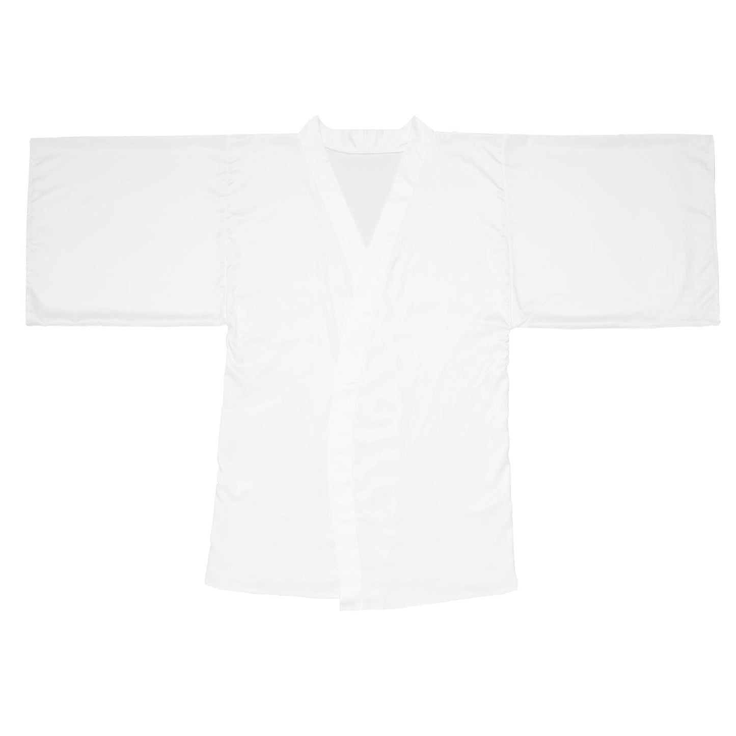 Comfy Cozy Long Sleeve Kimono Robe - White - Lizard Vigilante