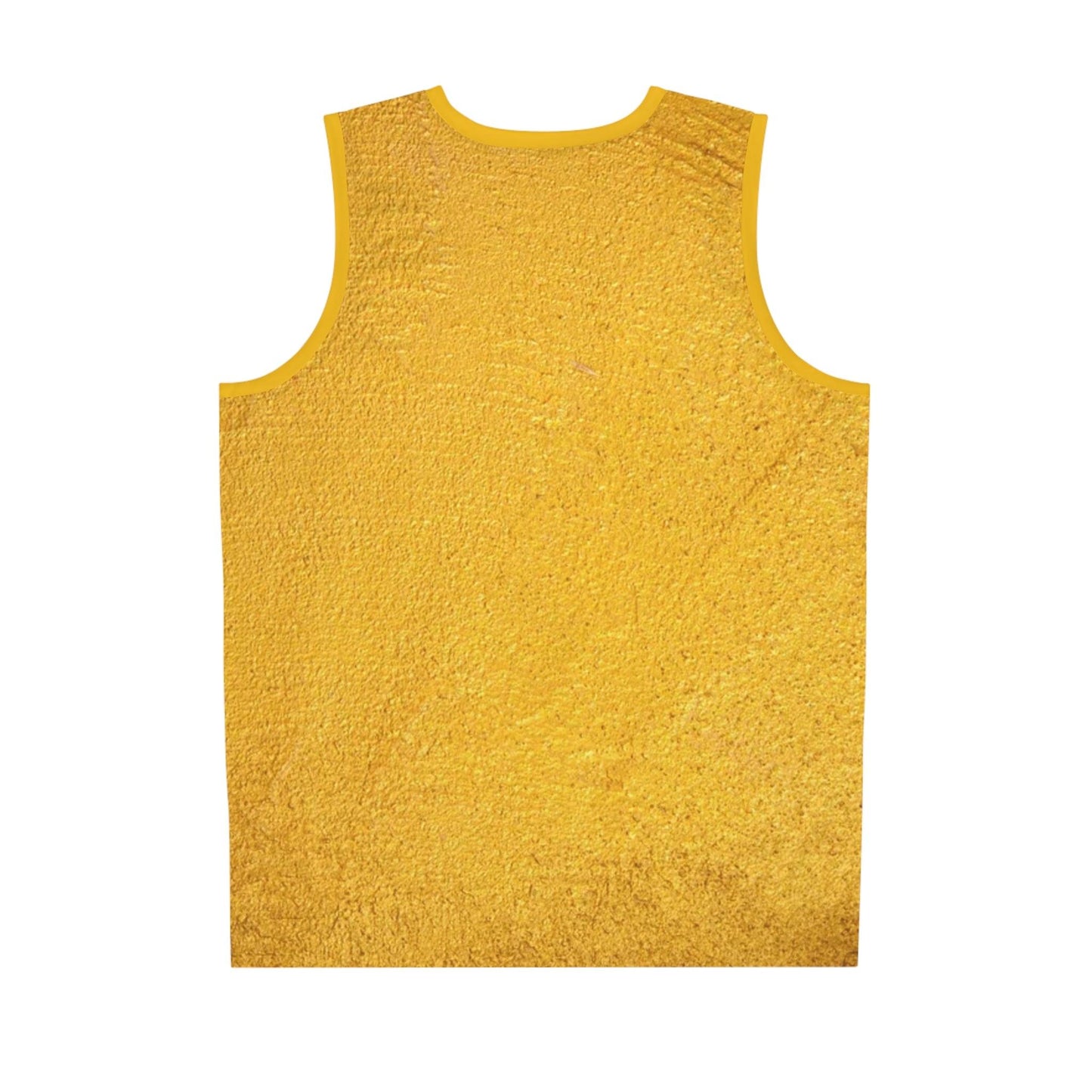 Faux Gold Cloth Basketball Jersey (AOP) - Lizard Vigilante