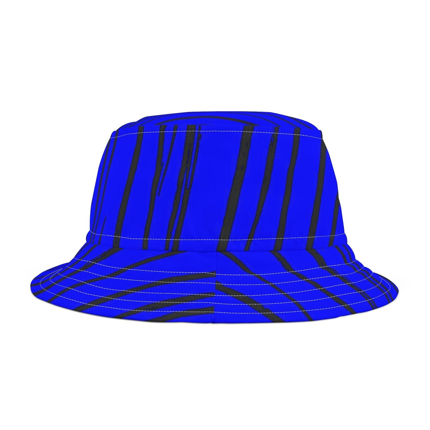 Blue Strips Bucket Hat - Lizard Vigilante