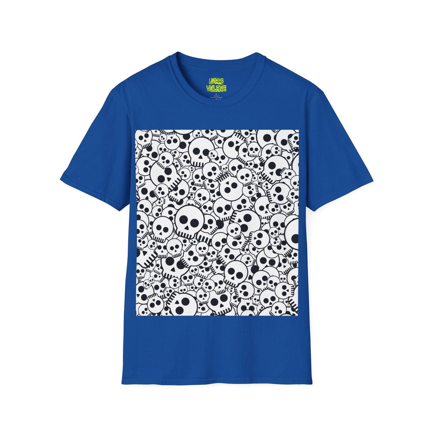 Skull Takeover Unisex Softstyle T-Shirt - Lizard Vigilante