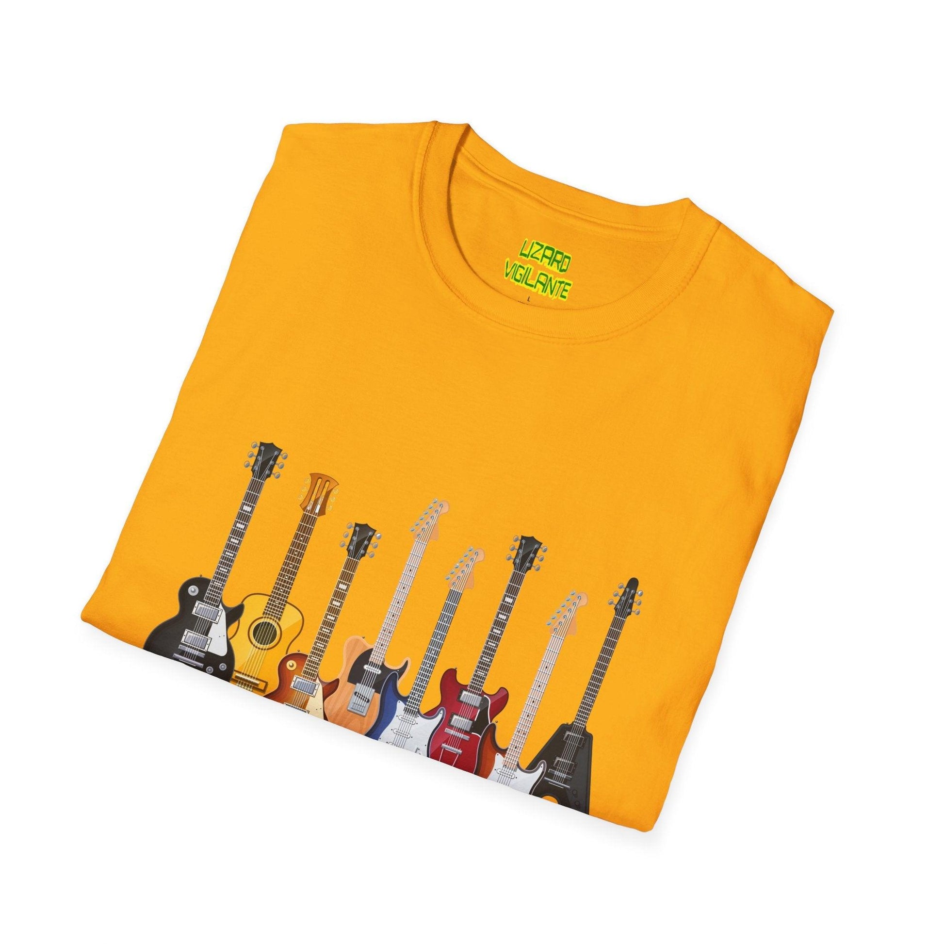 The Guitars Unisex Softstyle T-Shirt - Lizard Vigilante